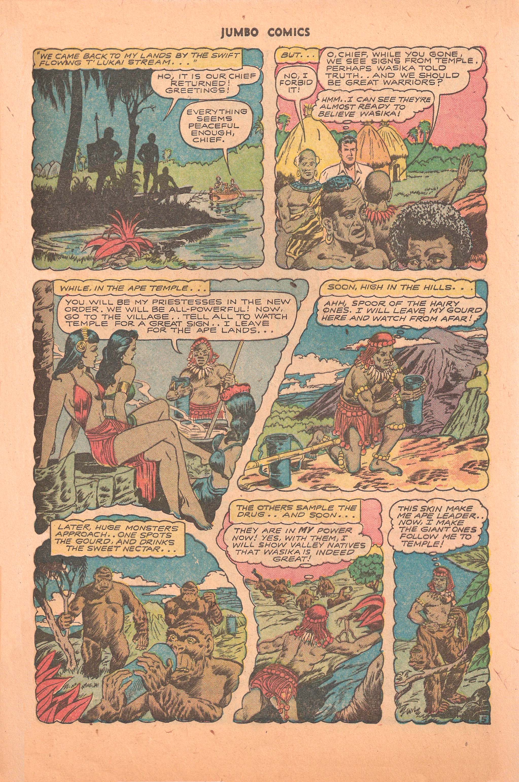 Read online Jumbo Comics comic -  Issue #73 - 7