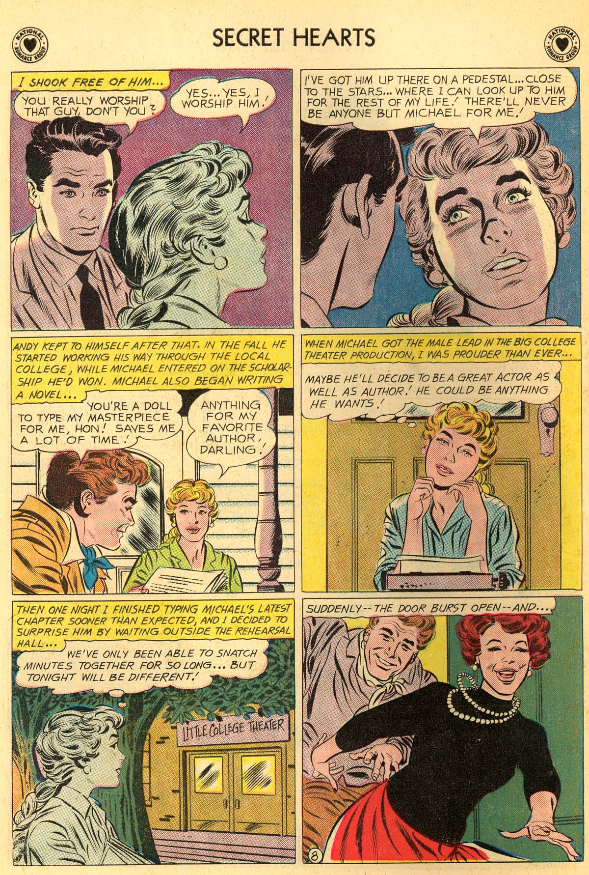 Read online Secret Hearts comic -  Issue #66 - 10