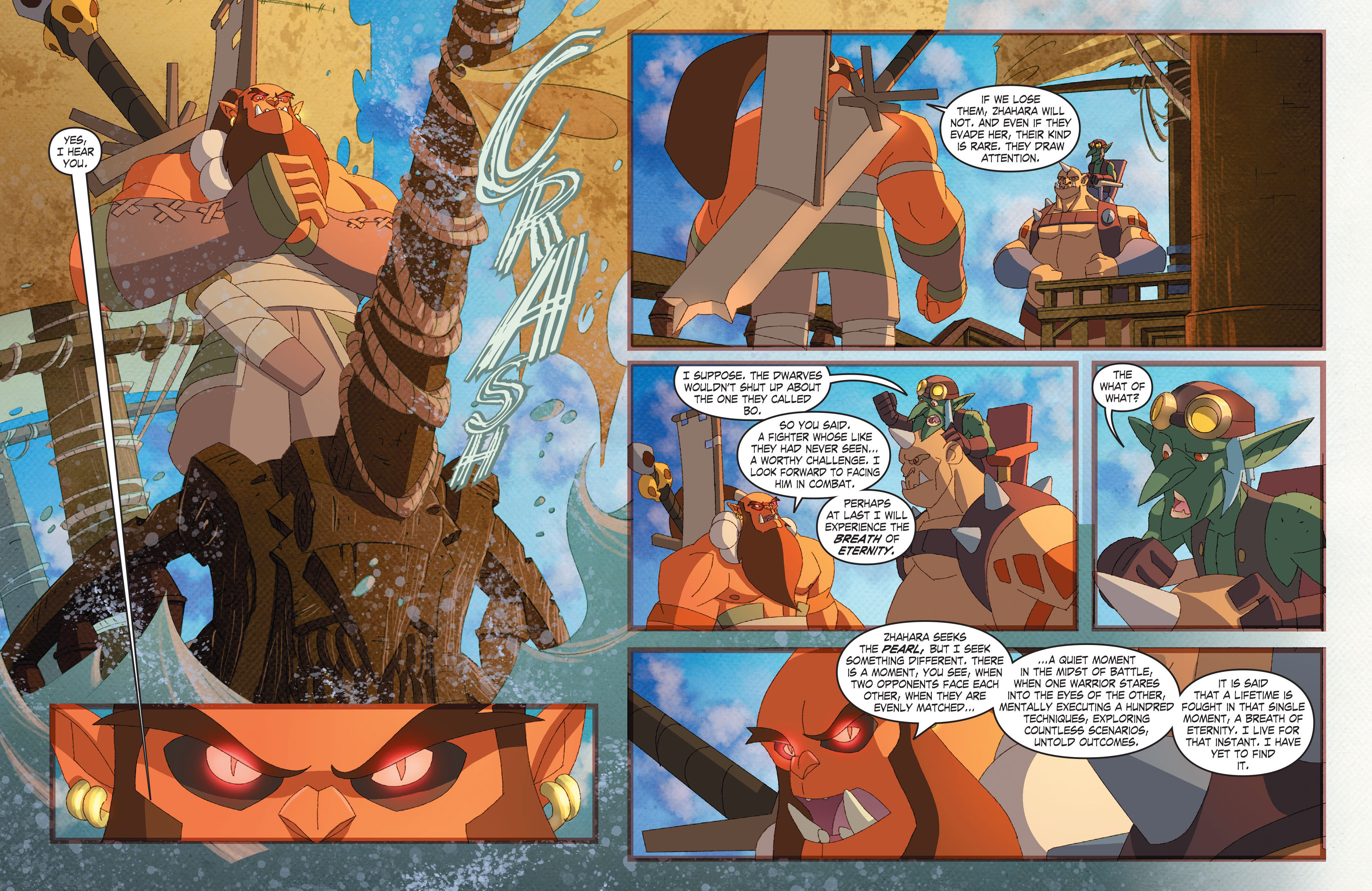 Read online World of Warcraft: Pearl of Pandaria comic -  Issue # Full - 61
