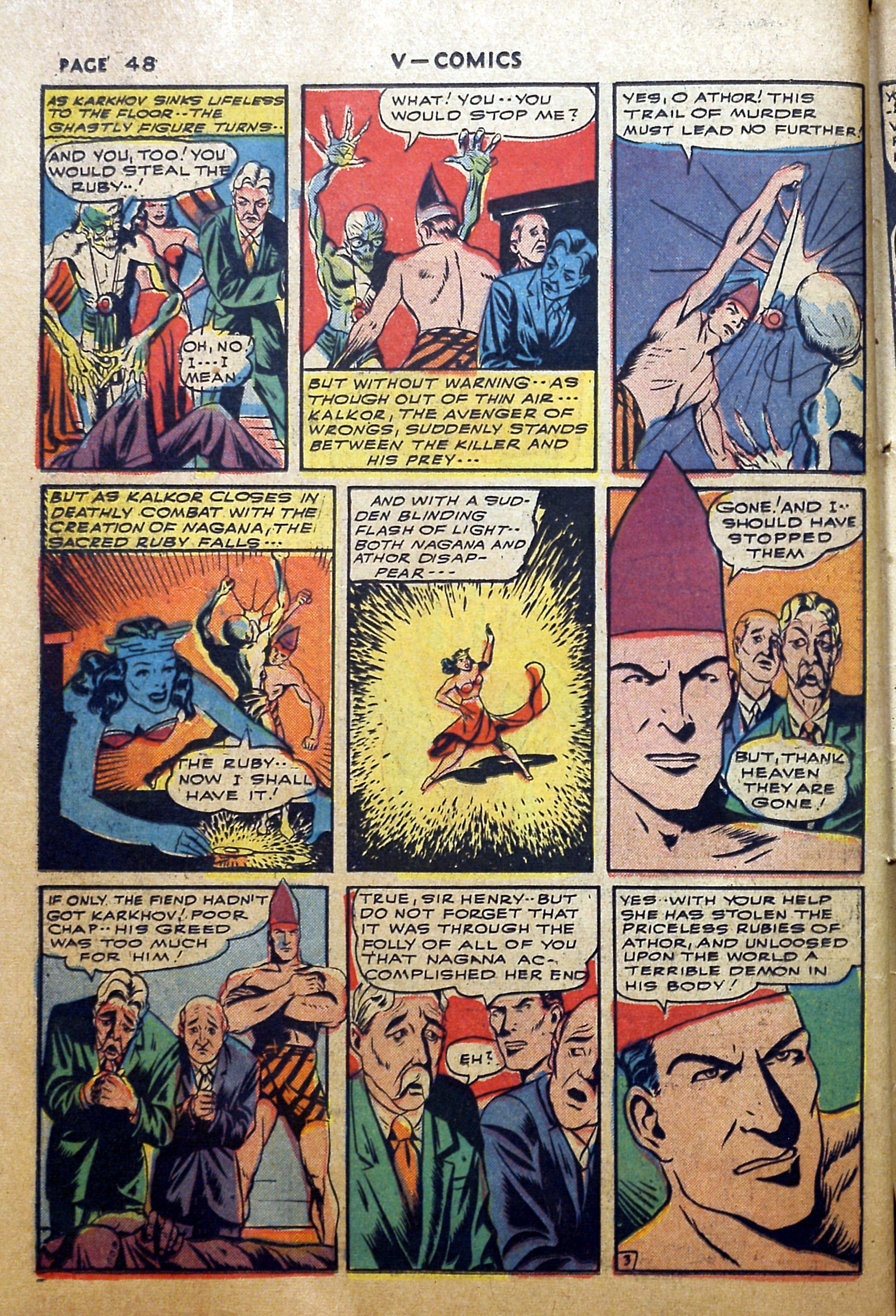 Read online V...- Comics comic -  Issue #2 - 49