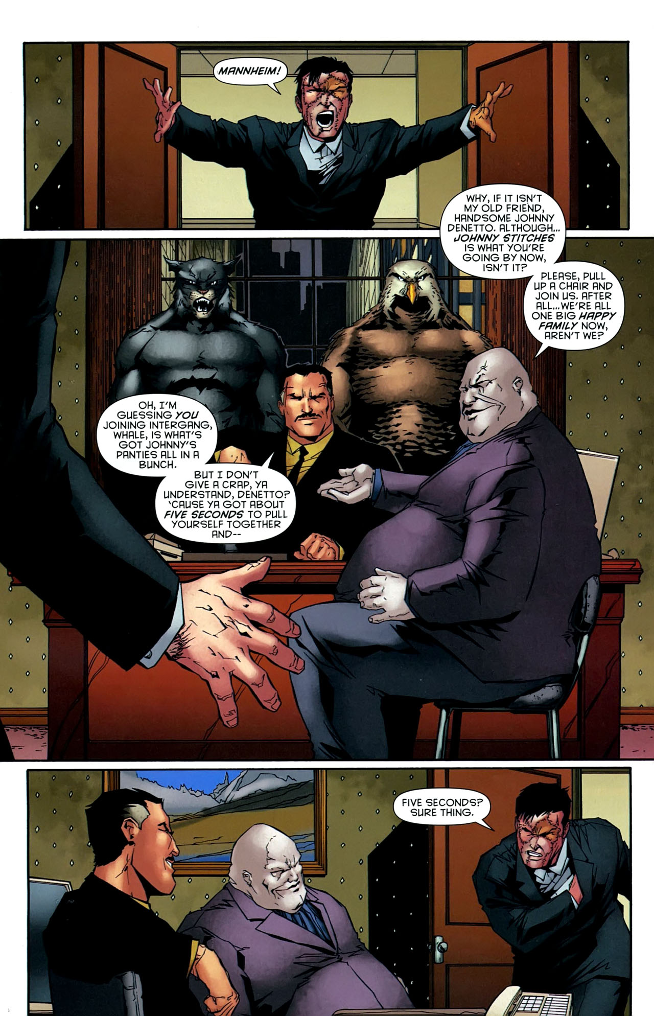 Read online Gotham Underground comic -  Issue #9 - 16