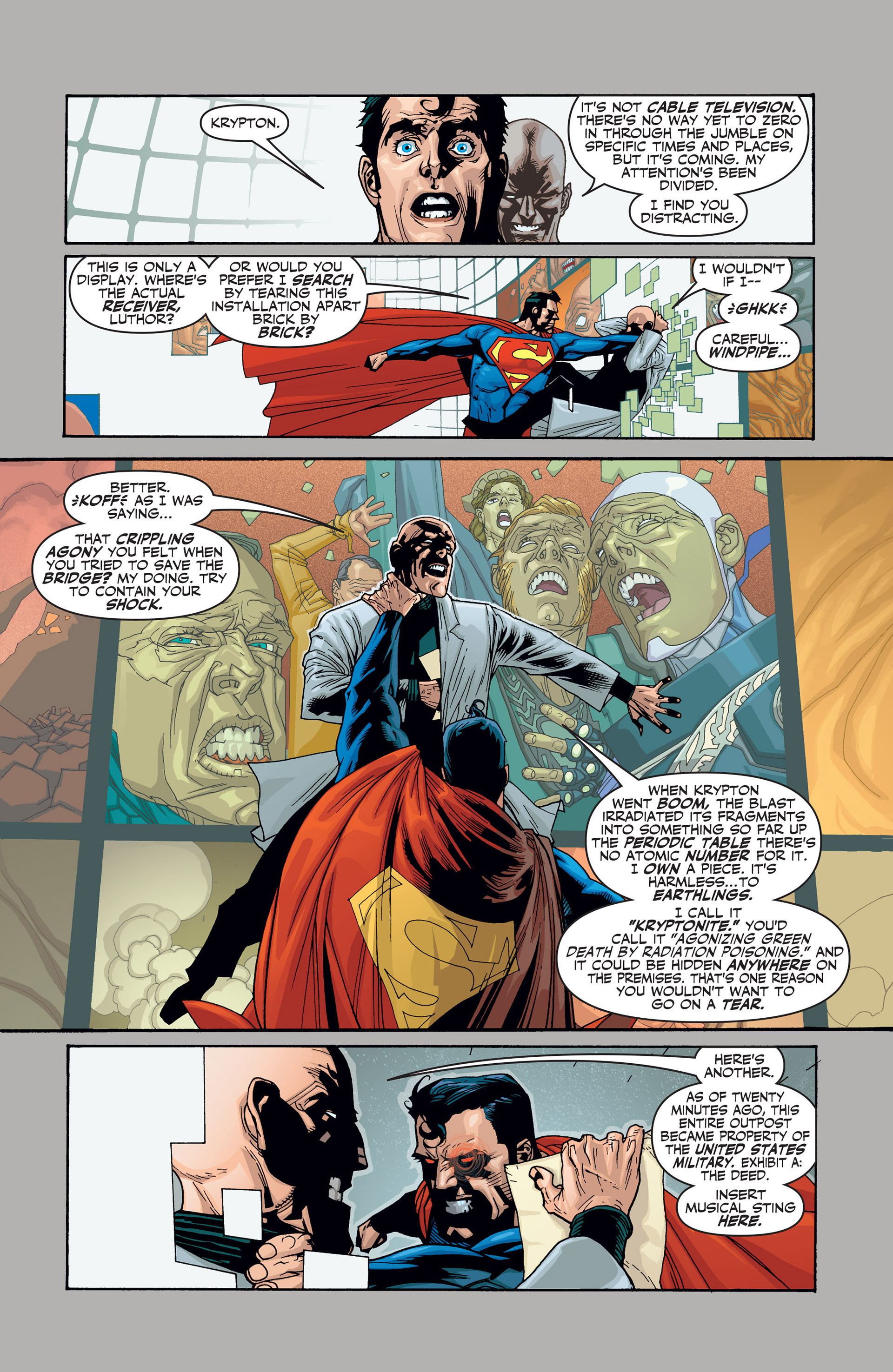 Read online Superman: Birthright (2003) comic -  Issue #9 - 19