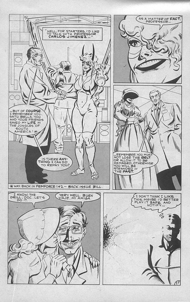 Read online Femforce comic -  Issue #20 - 21