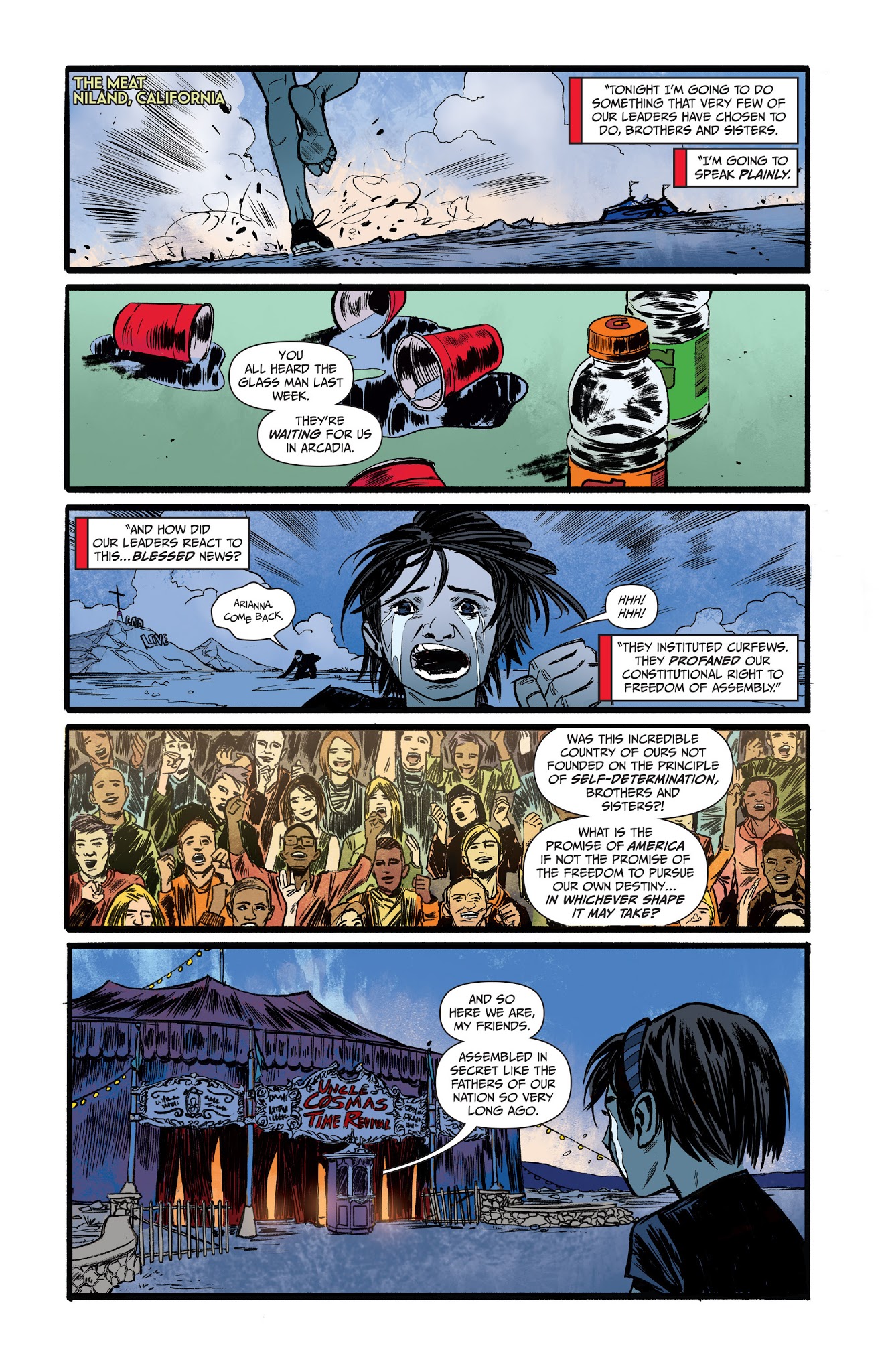 Read online Arcadia comic -  Issue #5 - 3