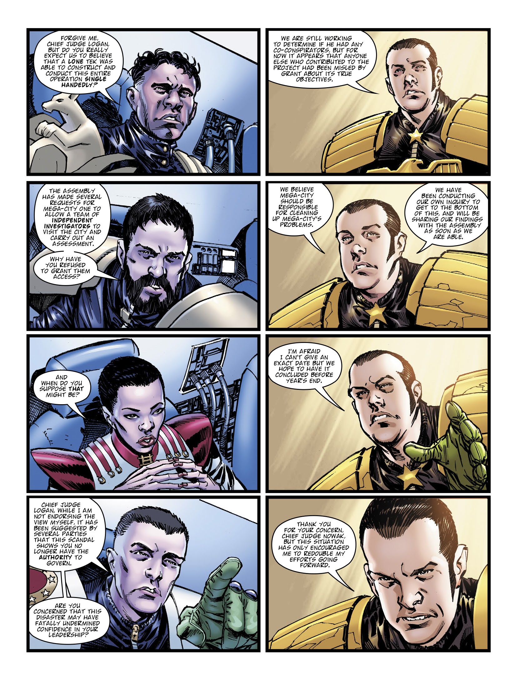 Read online Judge Dredd Megazine (Vol. 5) comic -  Issue #440 - 6