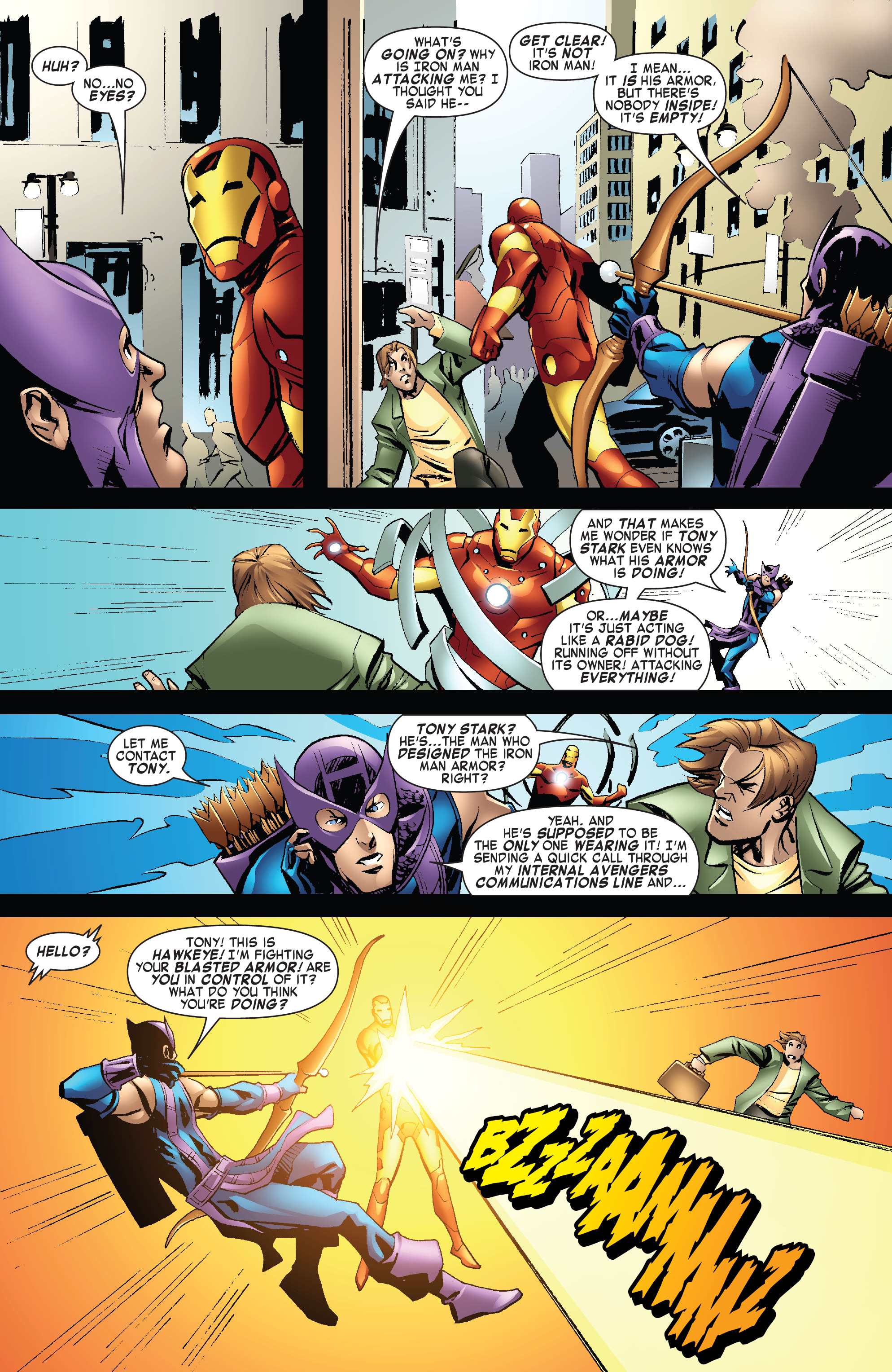 Read online Marvel-Verse: Thanos comic -  Issue #Marvel-Verse (2019) Hawkeye - 77