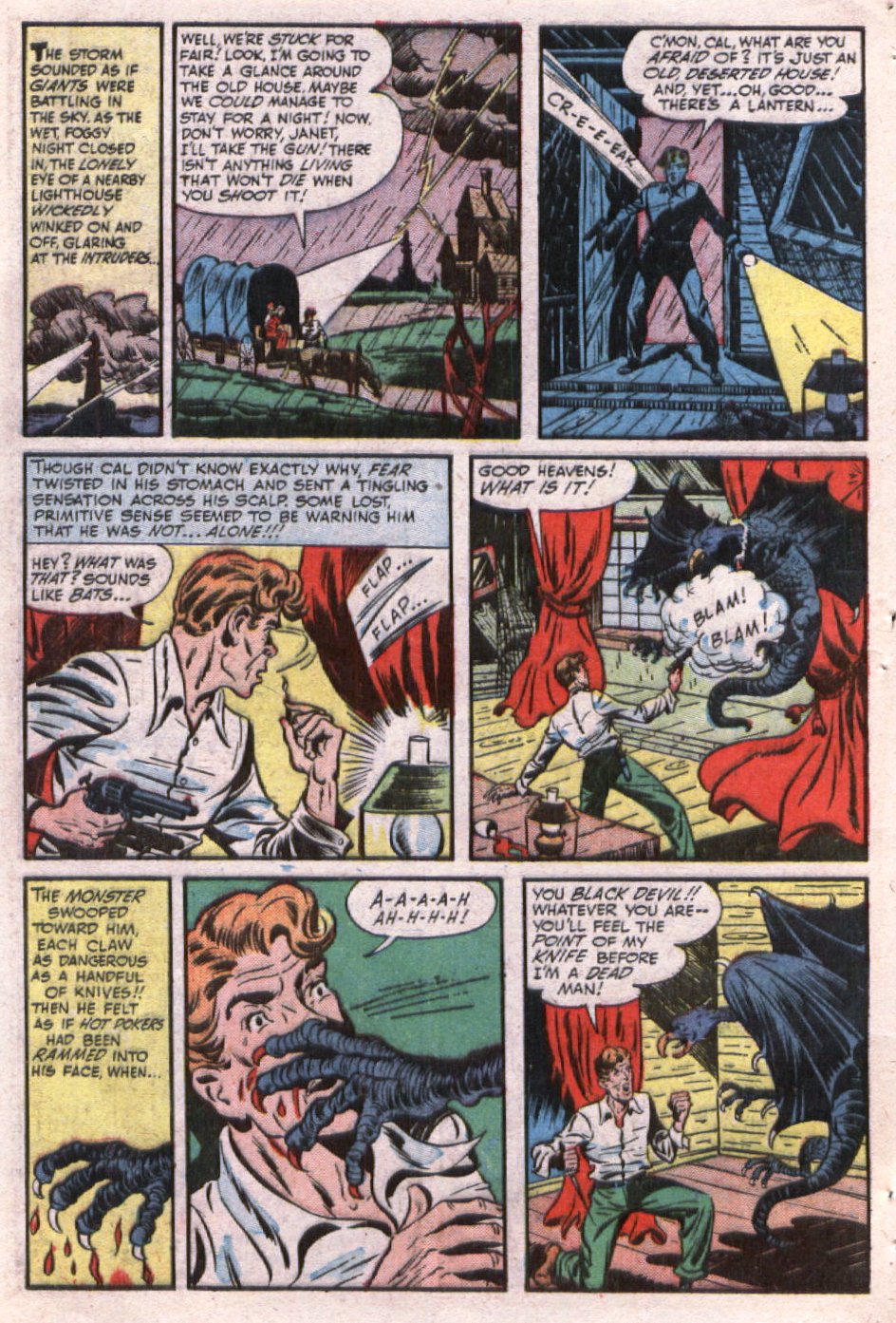 Read online Chamber of Chills (1951) comic -  Issue #1 - 16