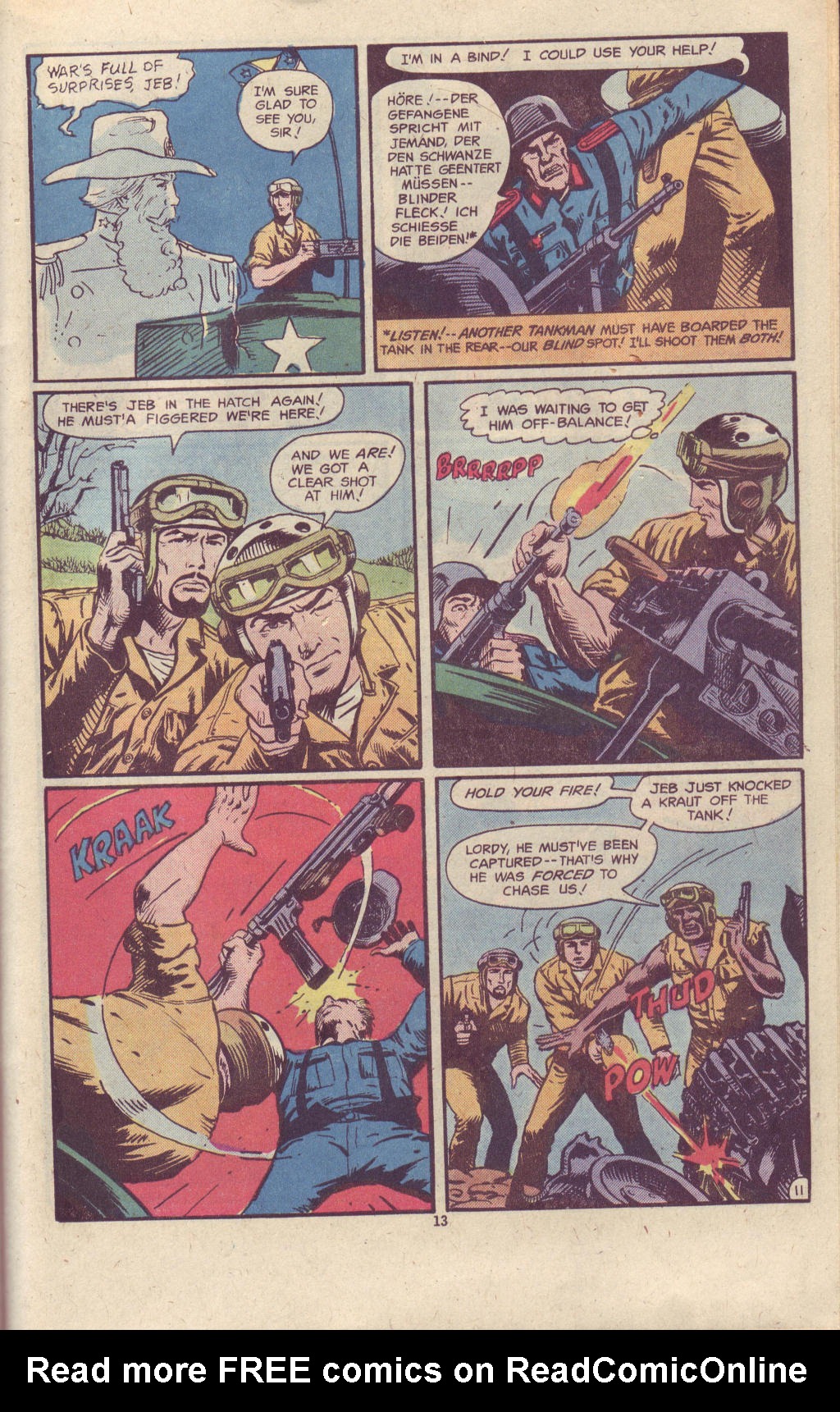 Read online G.I. Combat (1952) comic -  Issue #211 - 13