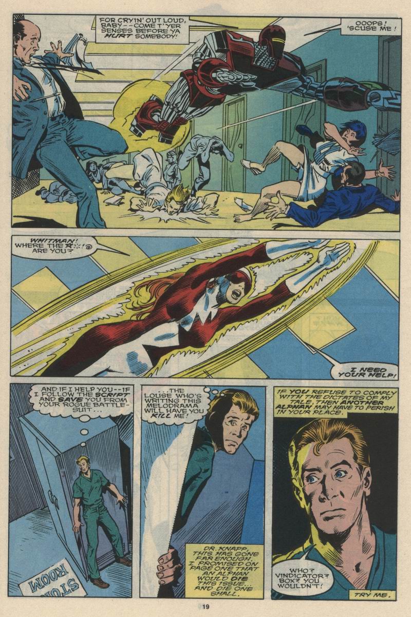 Read online Alpha Flight (1983) comic -  Issue #66 - 20