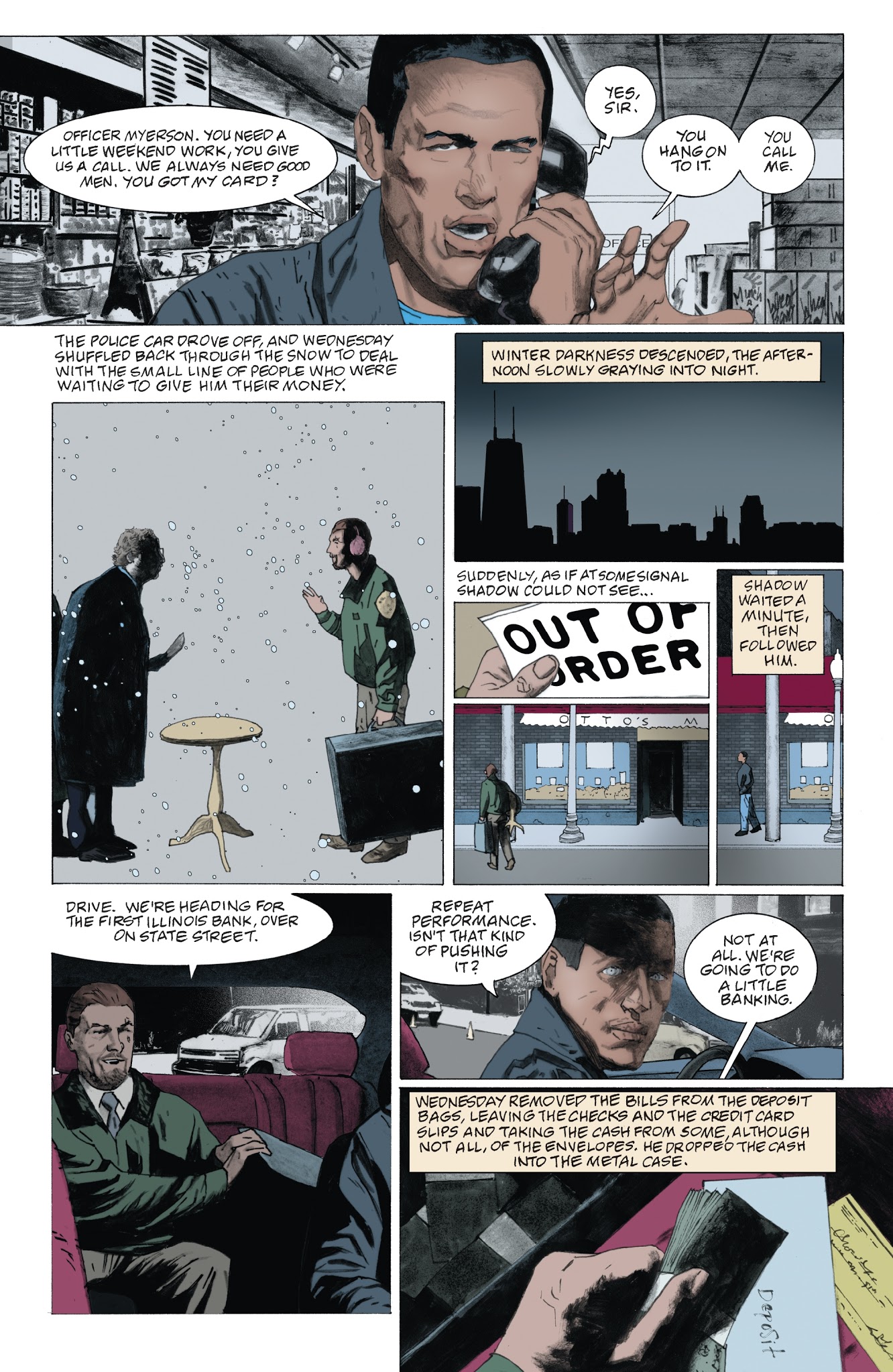 Read online American Gods: Shadows comic -  Issue #5 - 11