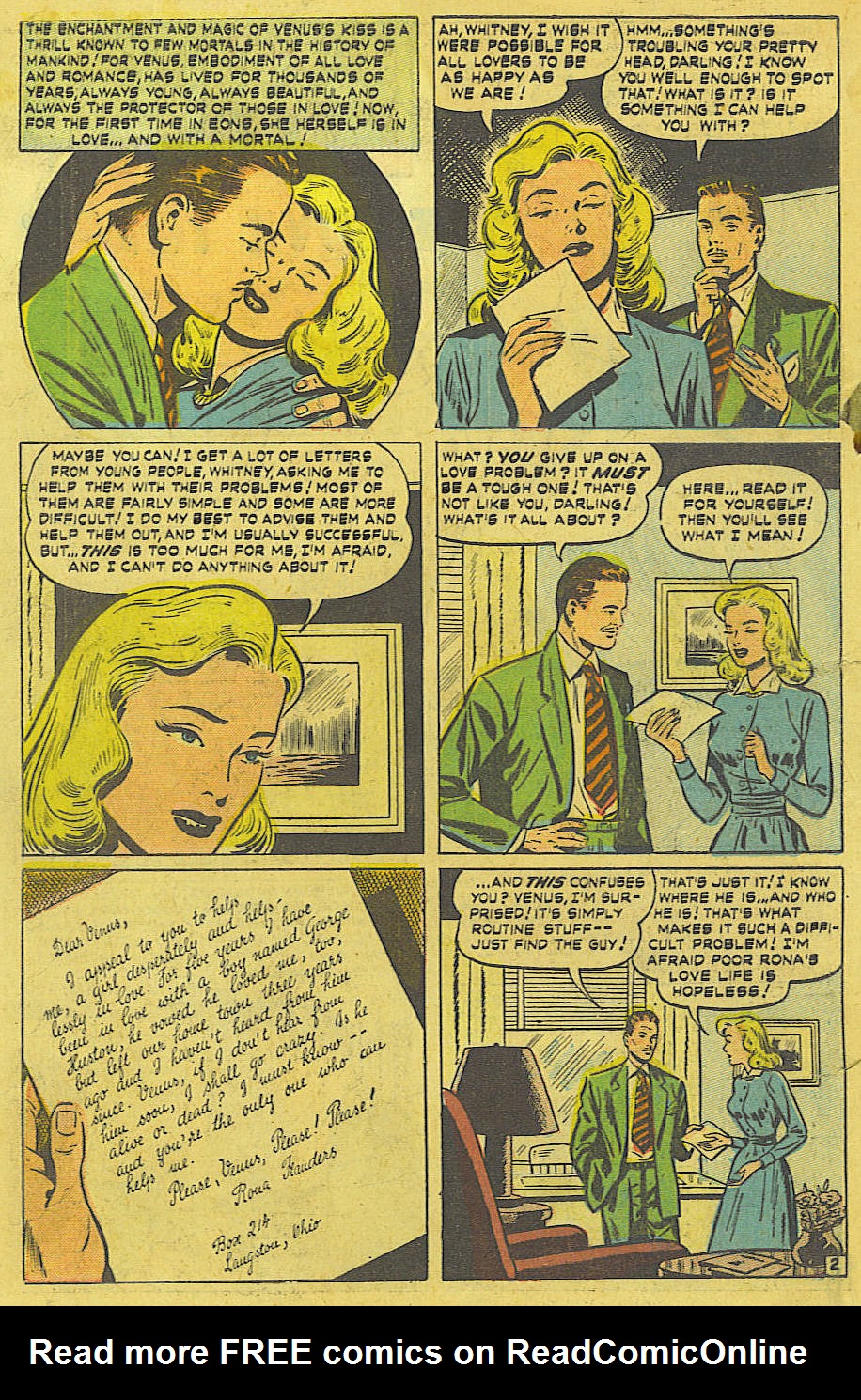 Read online Venus (1948) comic -  Issue #8 - 4