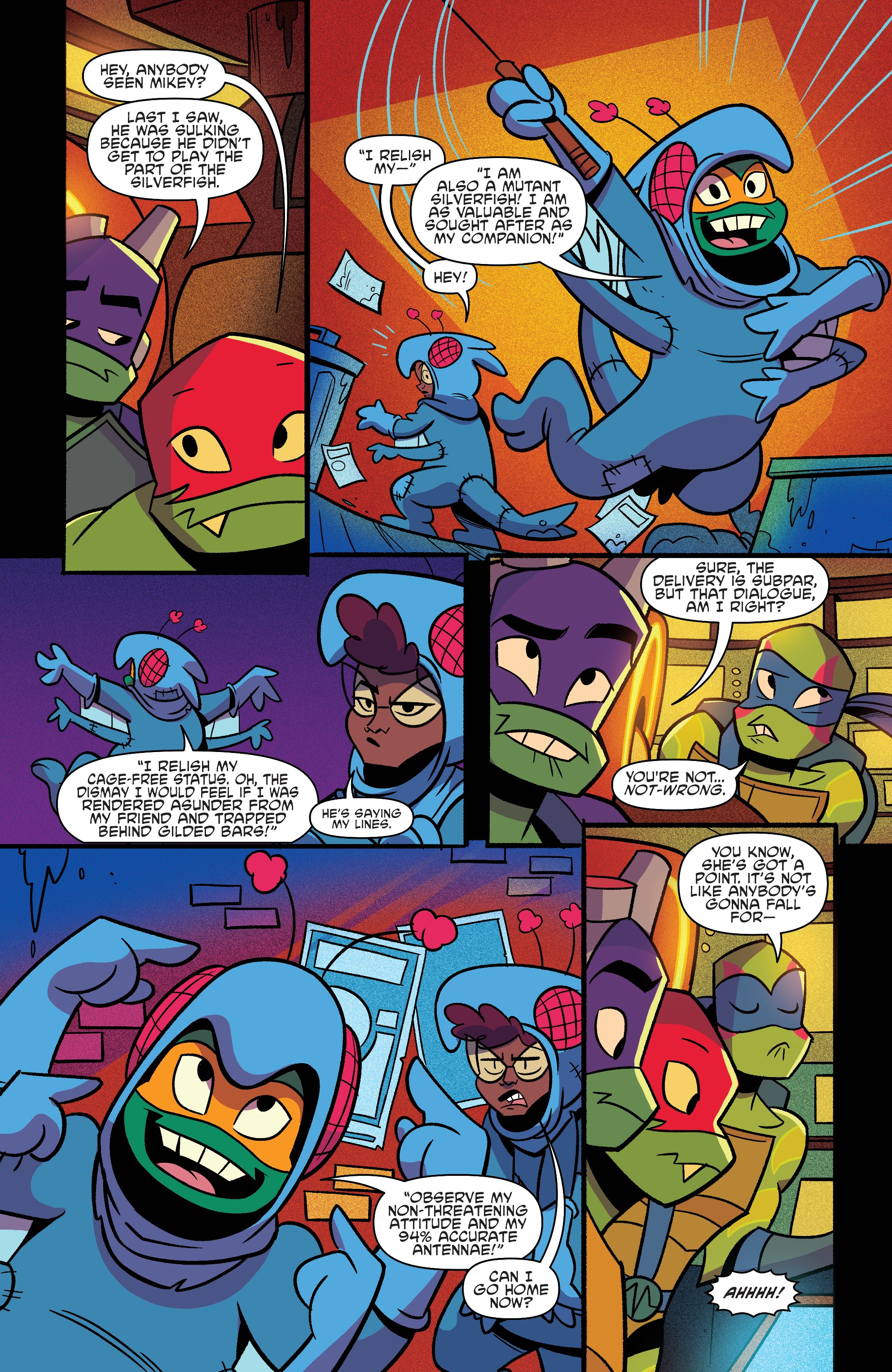 Read online Rise of the Teenage Mutant Ninja Turtles comic -  Issue #4 - 5