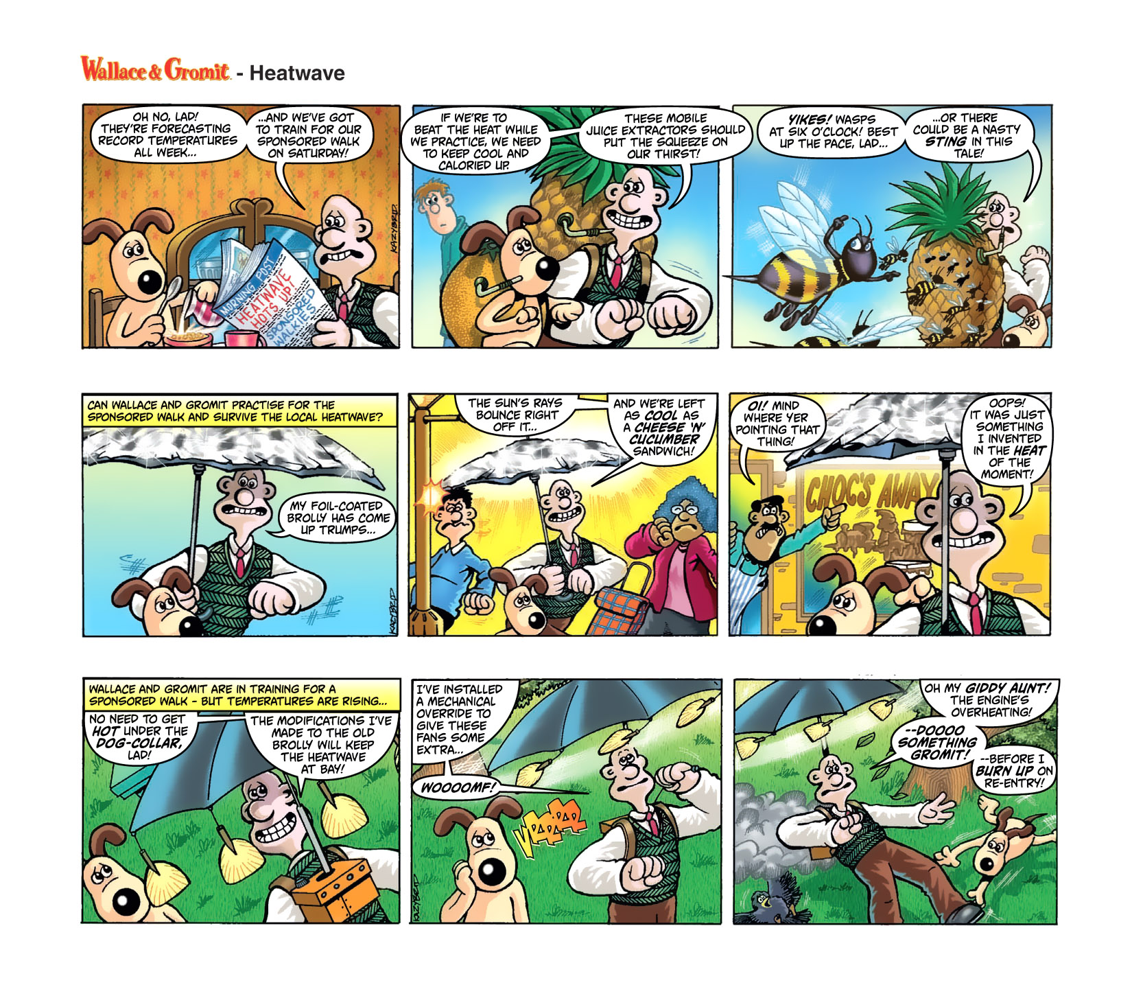 Read online Wallace & Gromit Dailies comic -  Issue #8 - 16