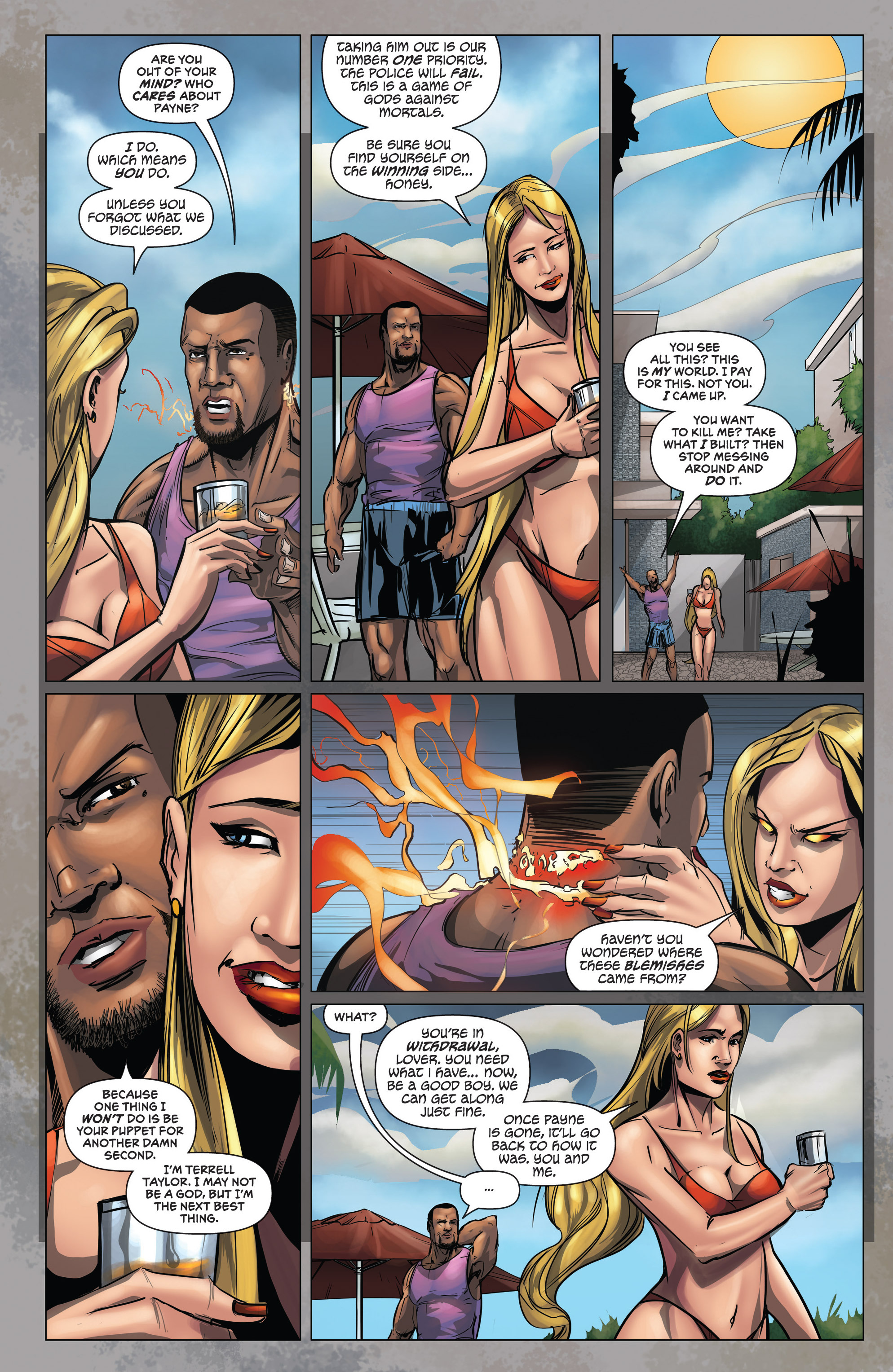 Read online Grimm Fairy Tales presents Godstorm: Hercules Payne comic -  Issue #4 - 9