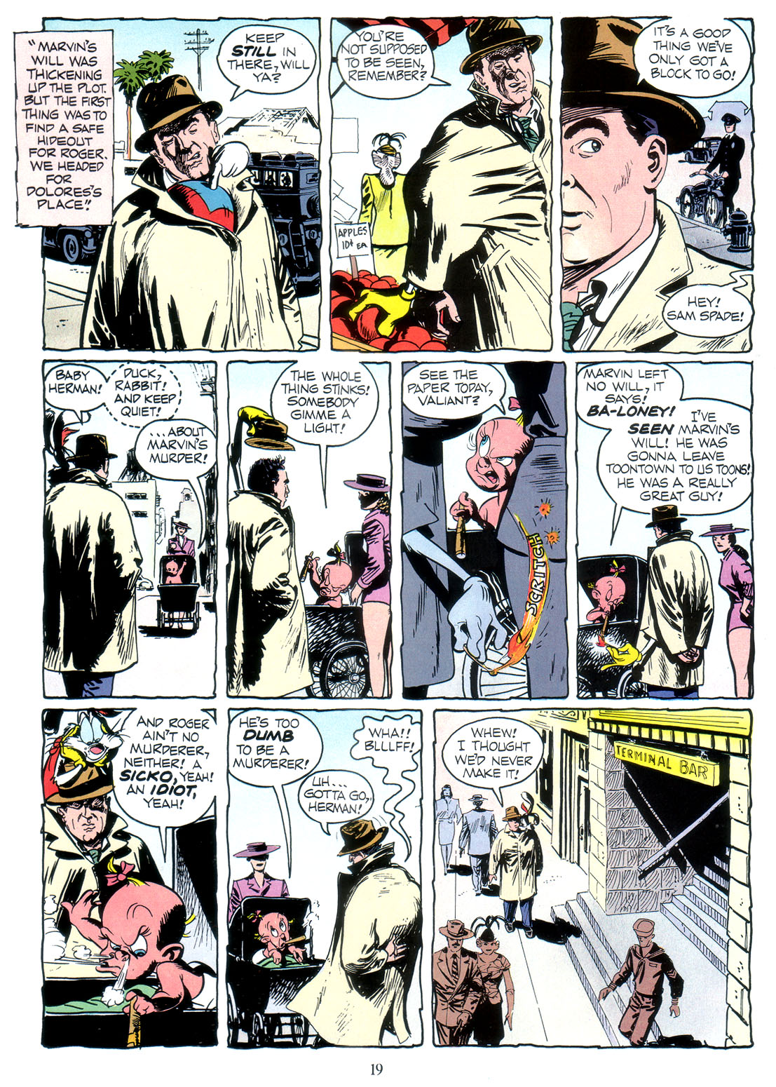 Read online Marvel Graphic Novel comic -  Issue #41 - Who Framed Roger Rabbit - 21