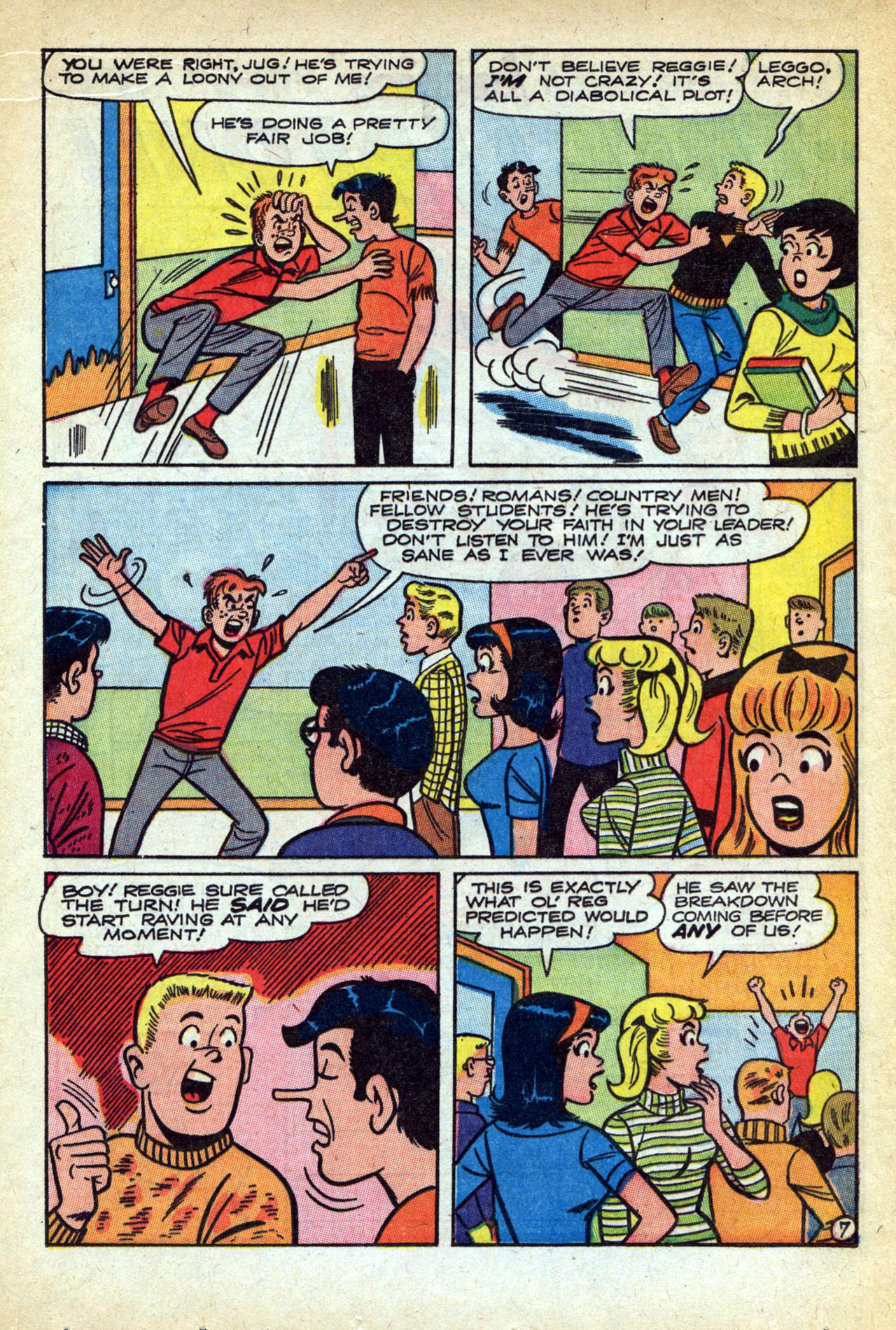 Read online Reggie and Me (1966) comic -  Issue #25 - 20