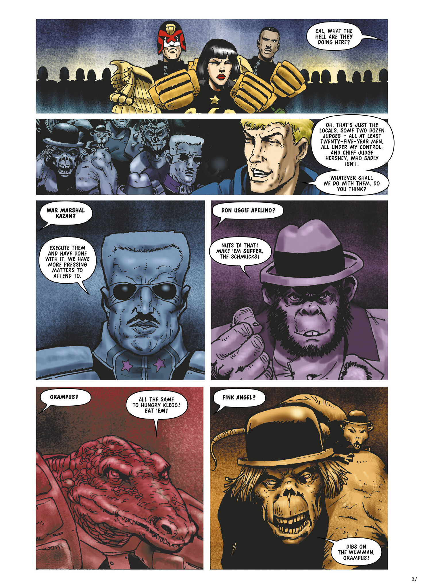 Read online Judge Dredd: The Complete Case Files comic -  Issue # TPB 34 (Part 1) - 39