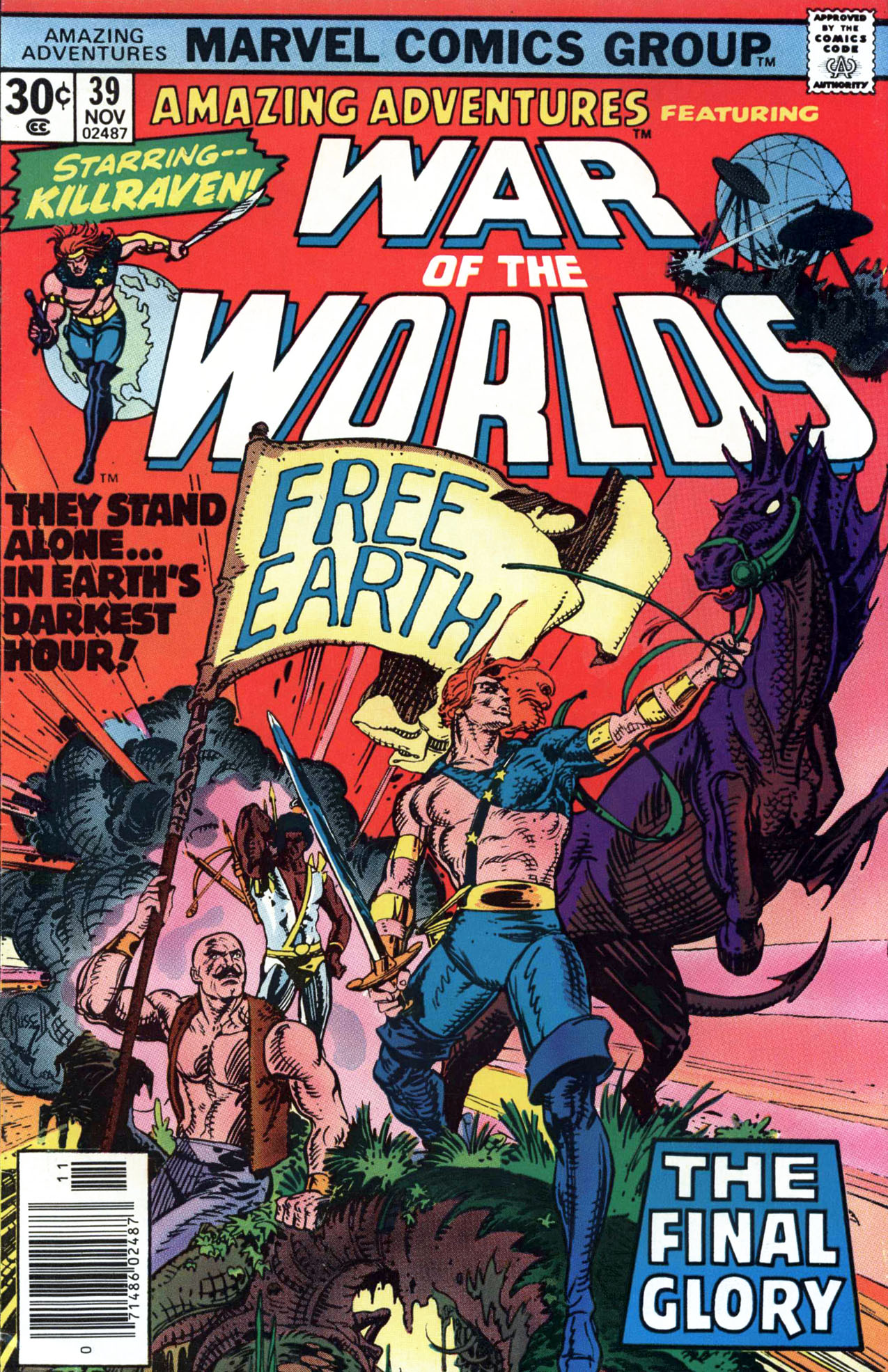 Read online Amazing Adventures (1970) comic -  Issue #39 - 1