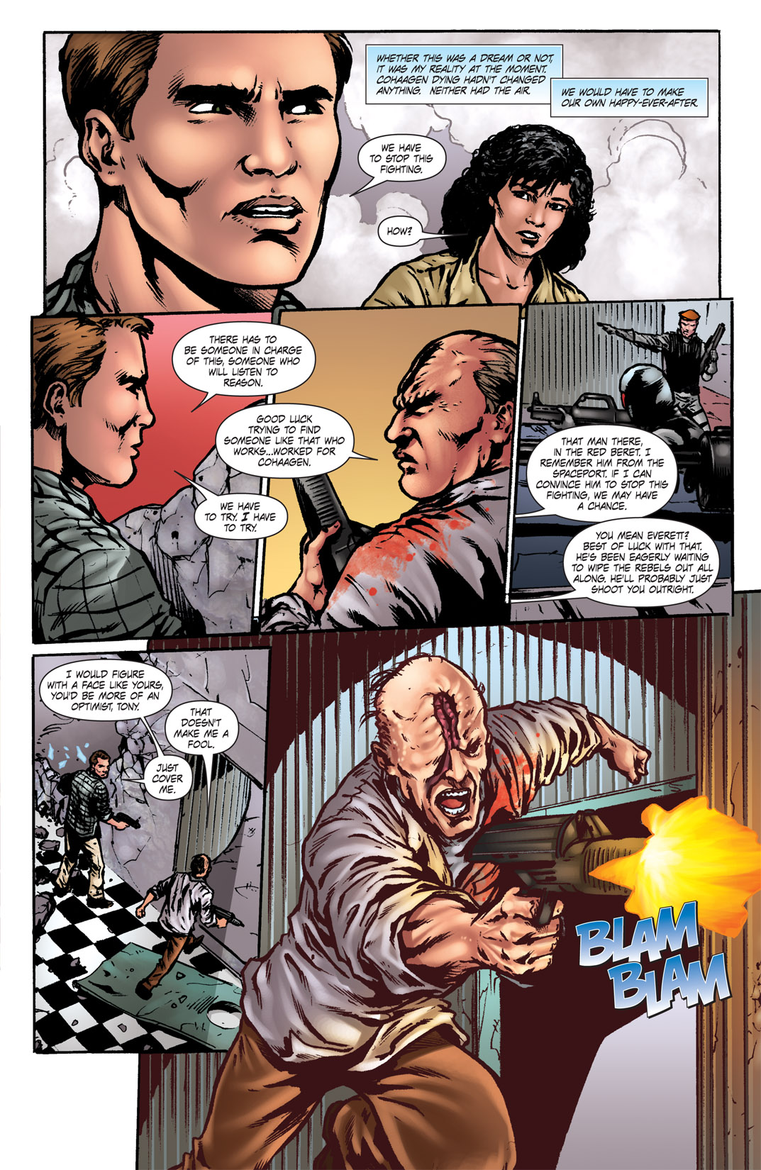 Read online Total Recall comic -  Issue #1 - 12