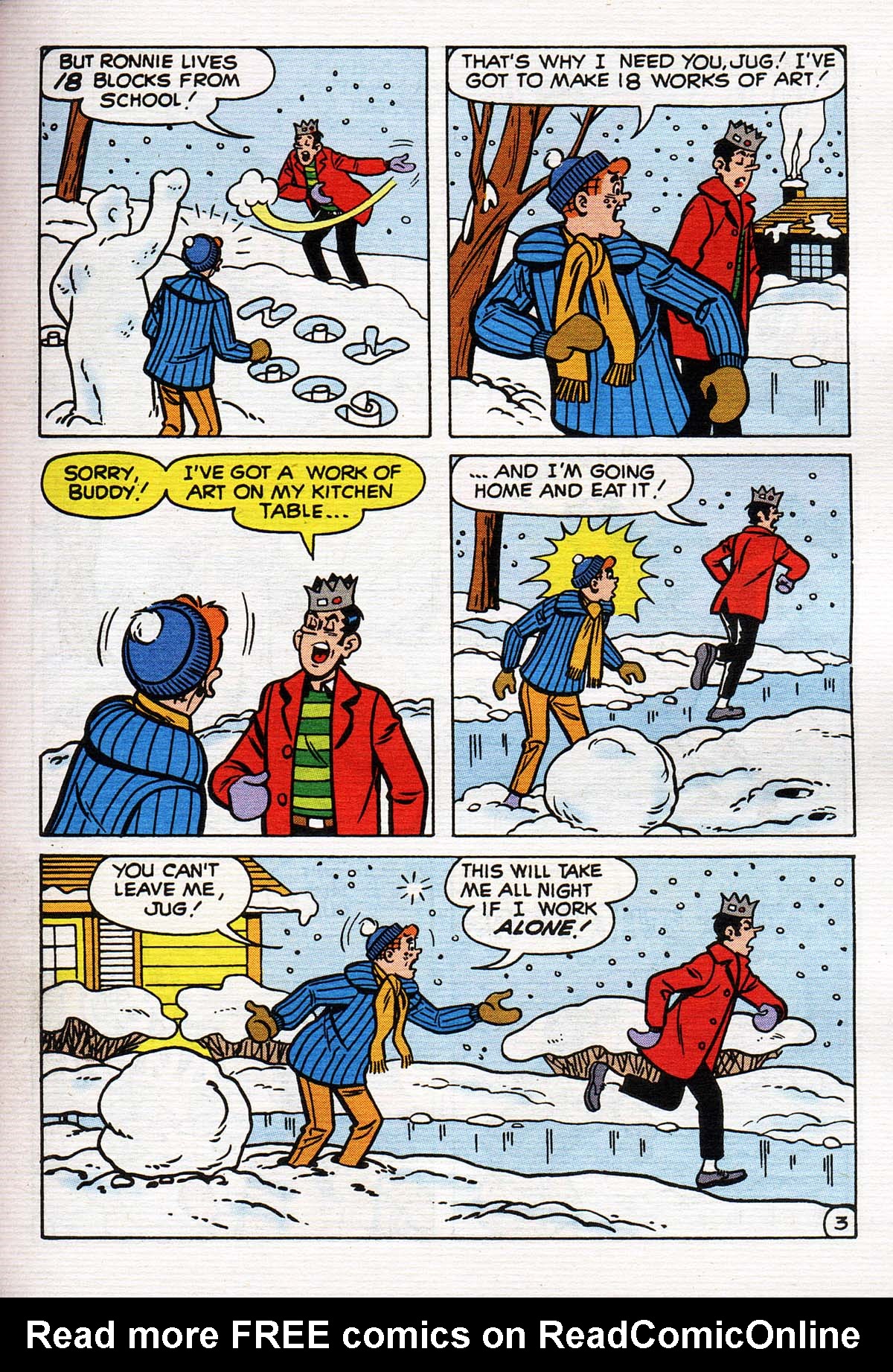 Read online Jughead's Double Digest Magazine comic -  Issue #100 - 104