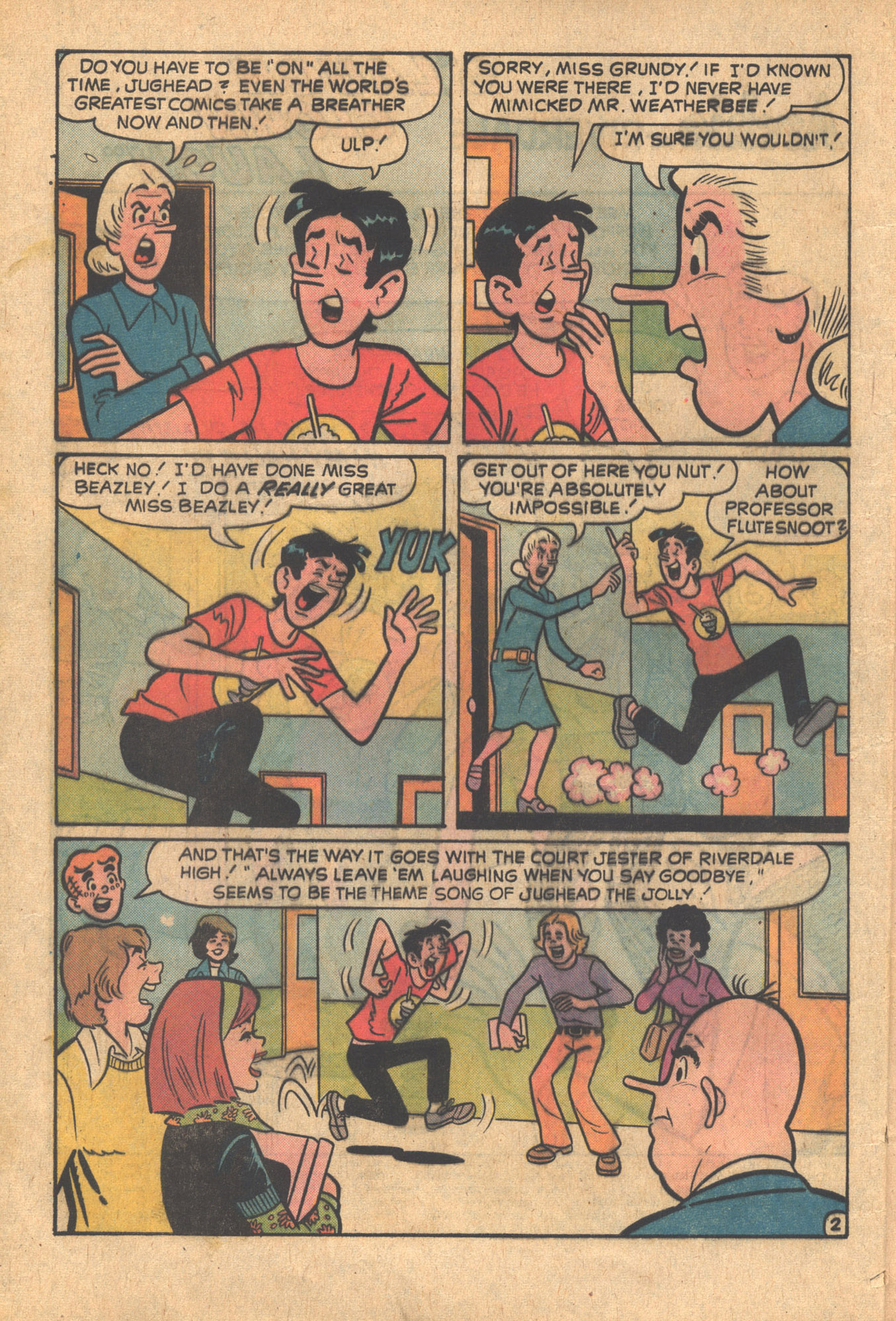 Read online Archie at Riverdale High (1972) comic -  Issue #17 - 4