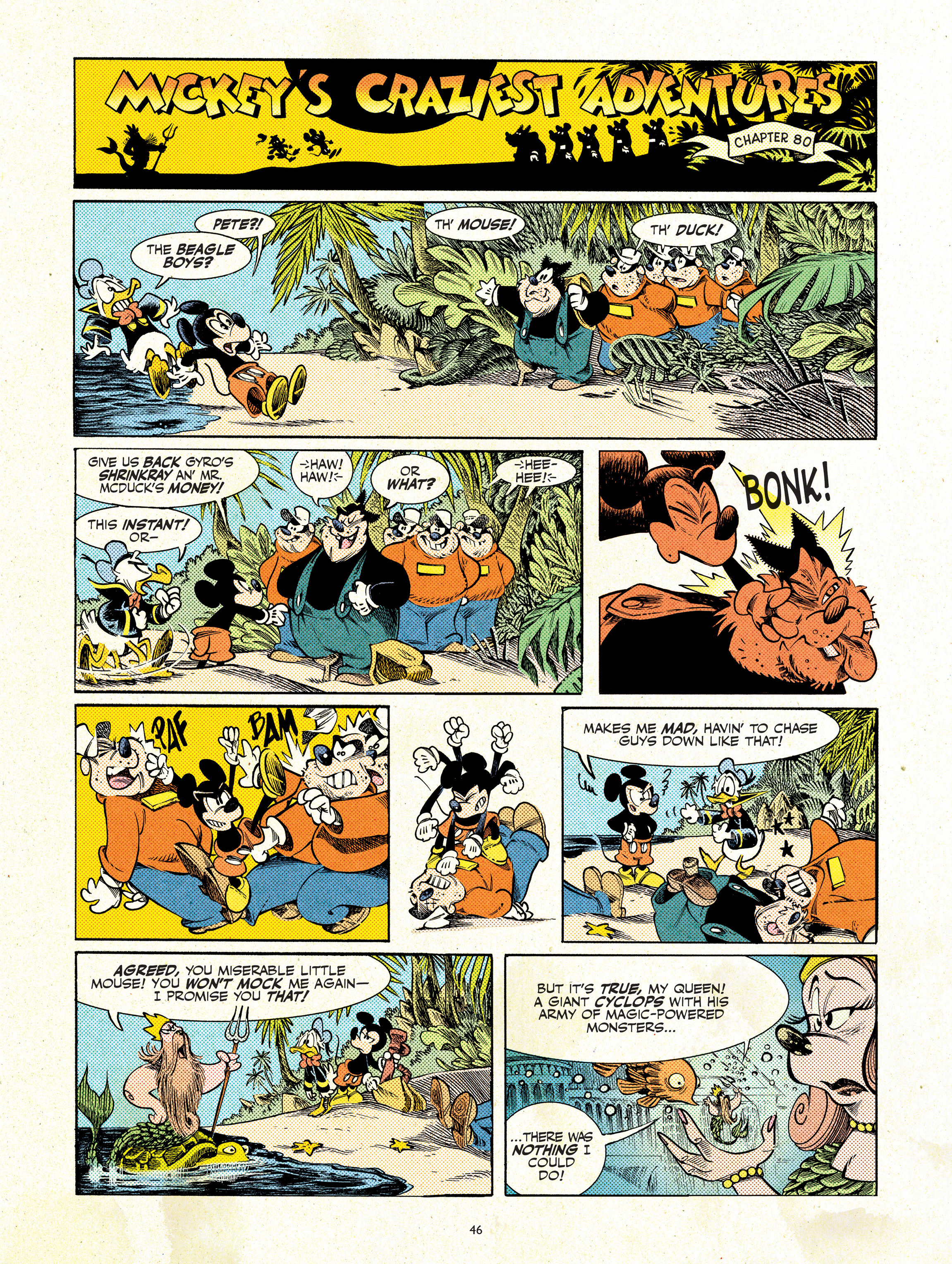 Read online Mickey's Craziest Adventures comic -  Issue # TPB - 46