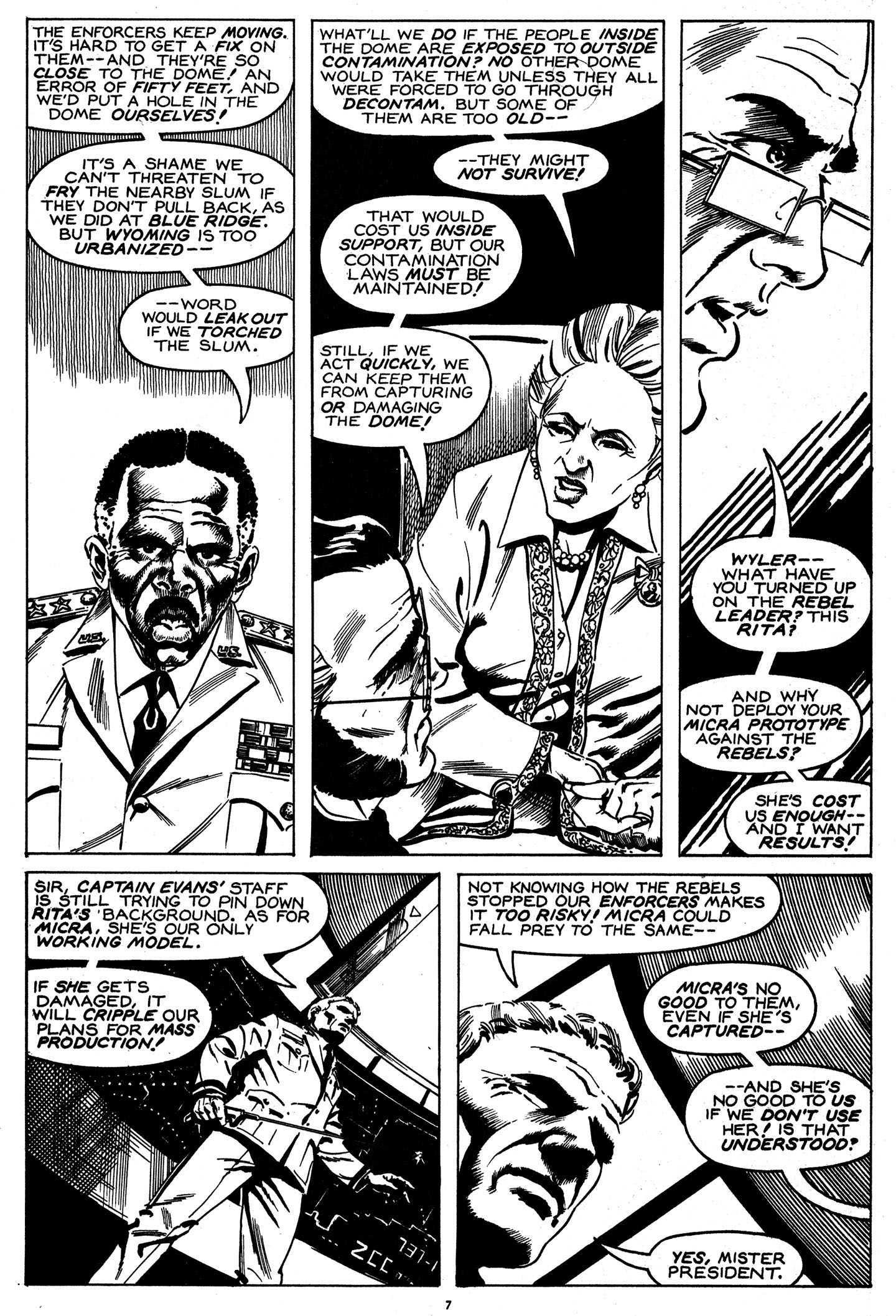 Read online MICRA: Mind Controlled Remote Automaton comic -  Issue #5 - 9