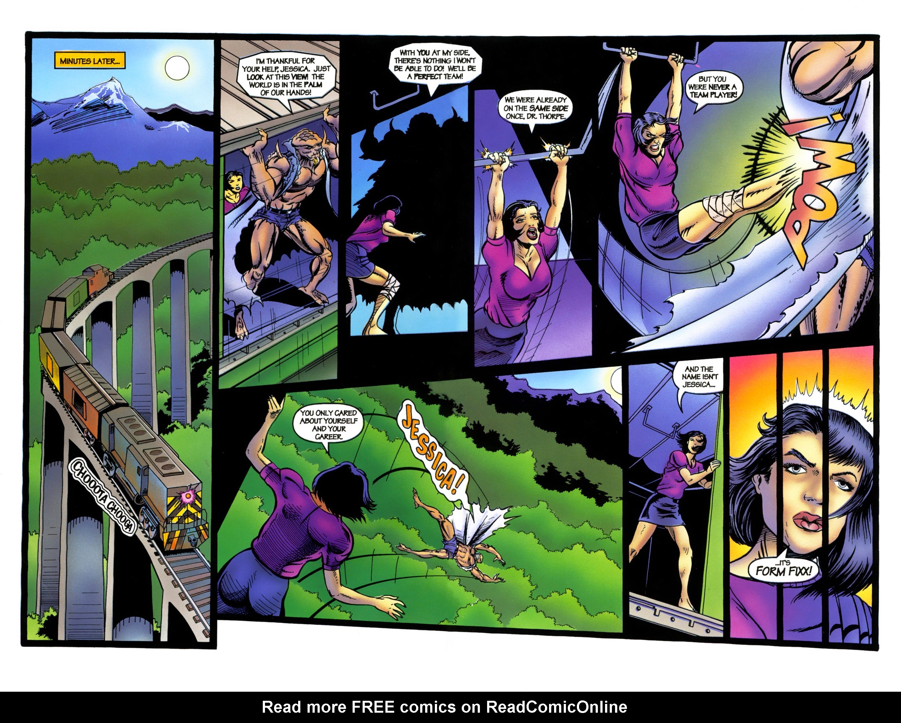 Read online Bloodfire comic -  Issue #11 - 19