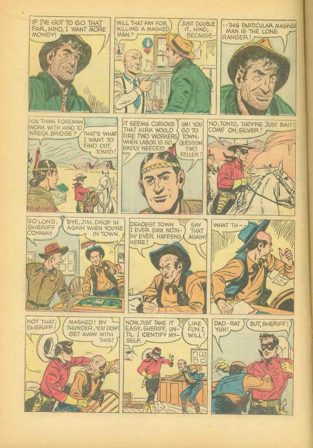 Read online The Lone Ranger (1948) comic -  Issue #15 - 14