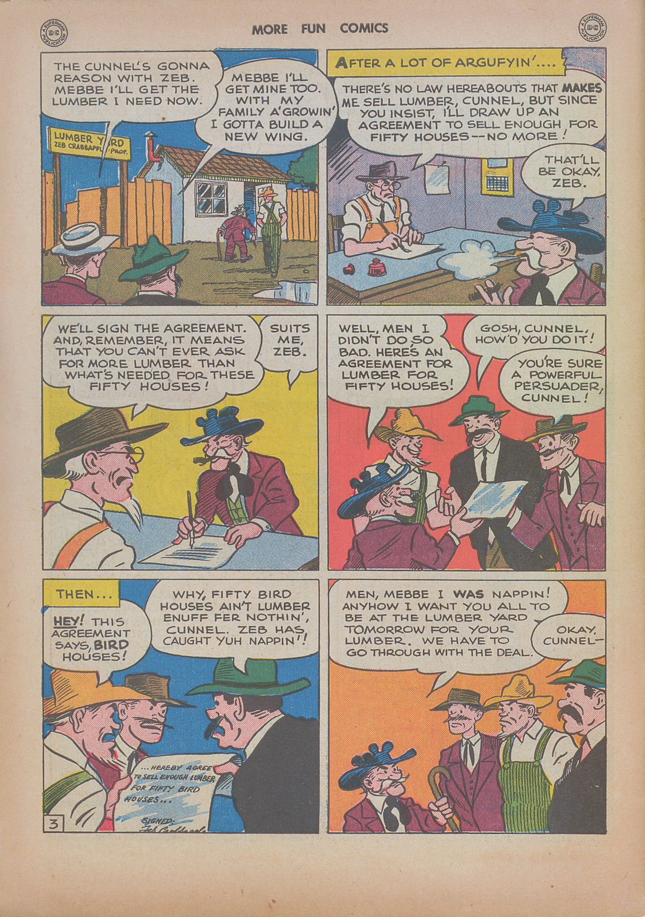 Read online More Fun Comics comic -  Issue #114 - 48