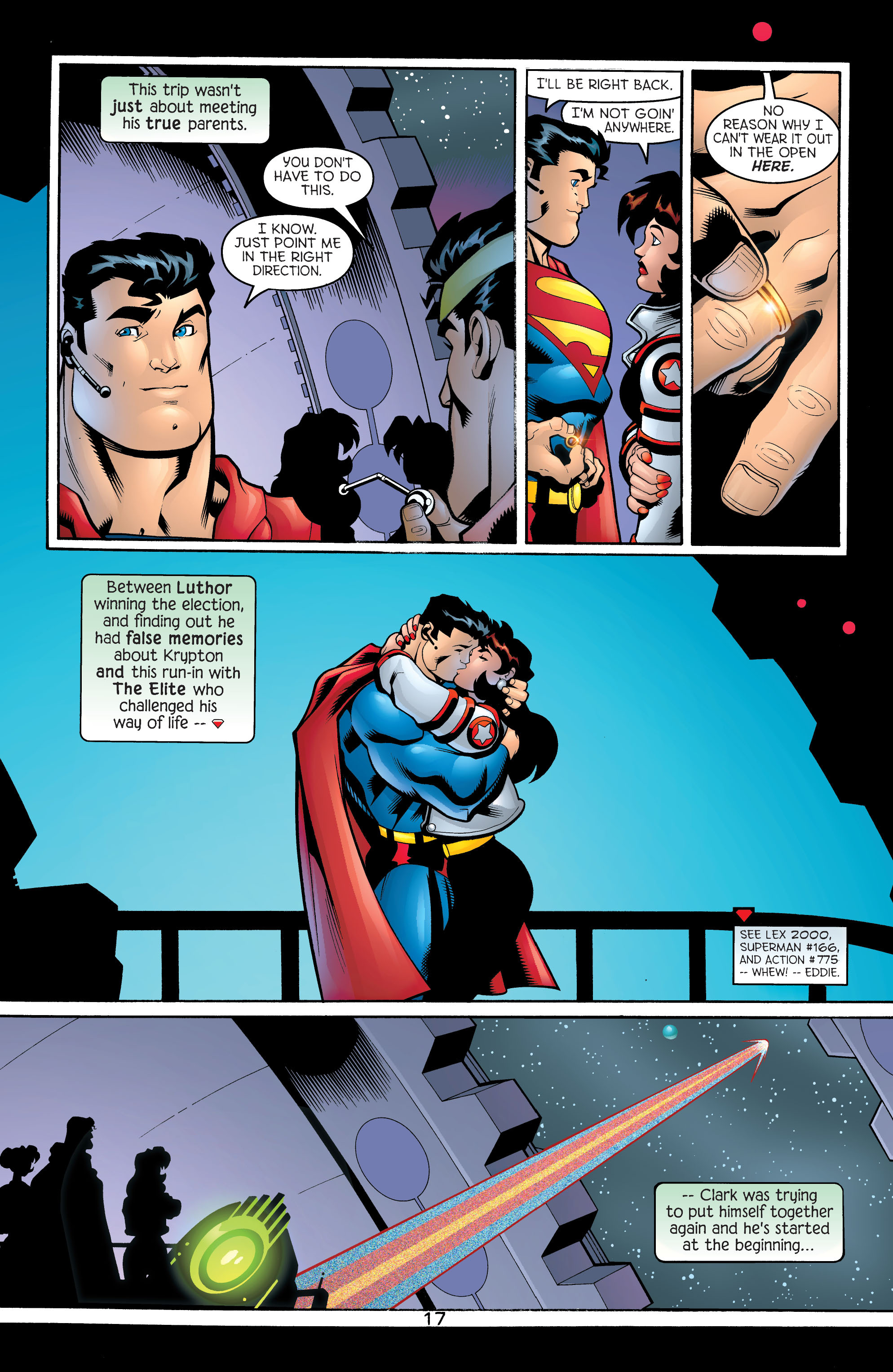 Read online Superman (1987) comic -  Issue #167 - 16