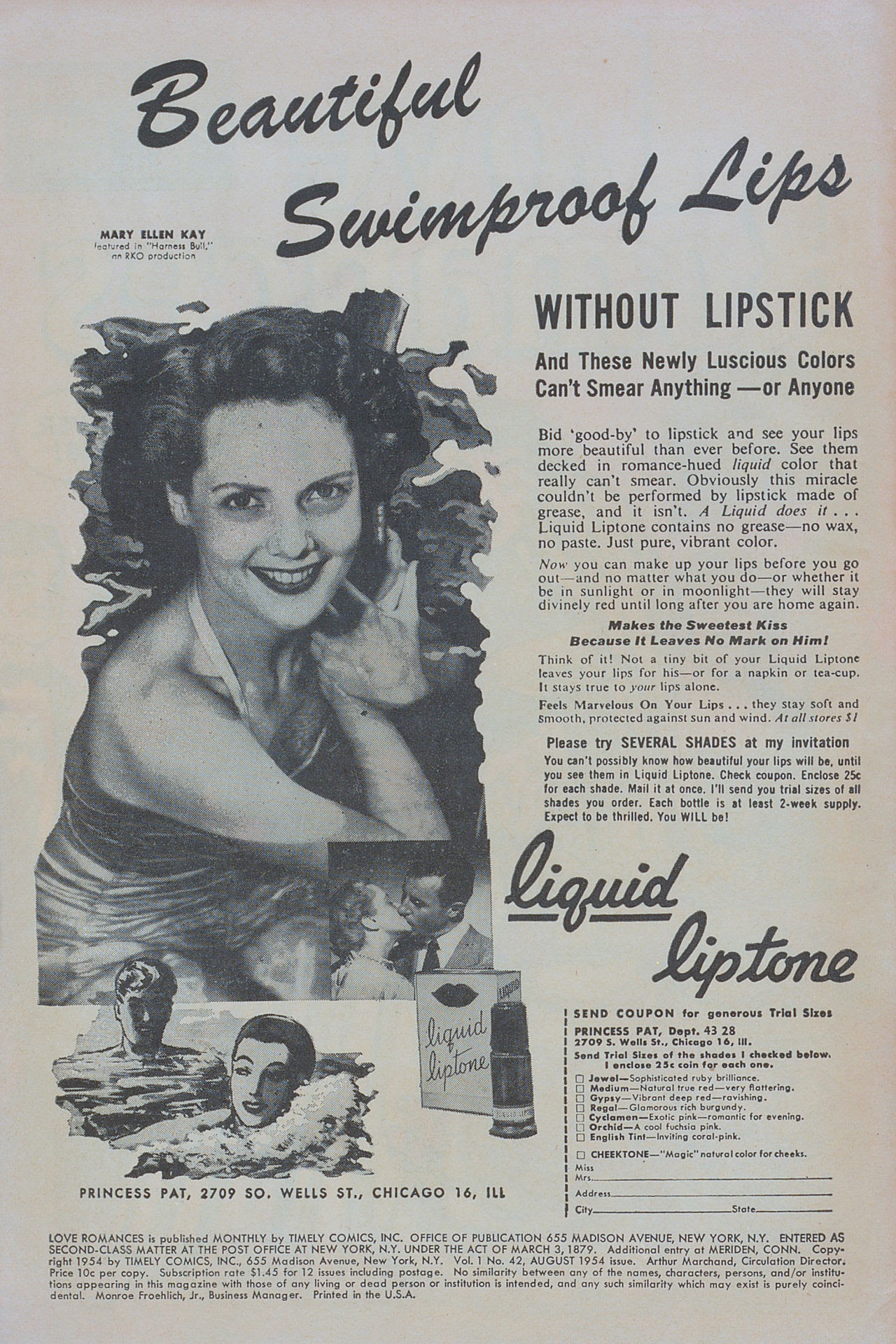 Read online Love Romances comic -  Issue #42 - 2