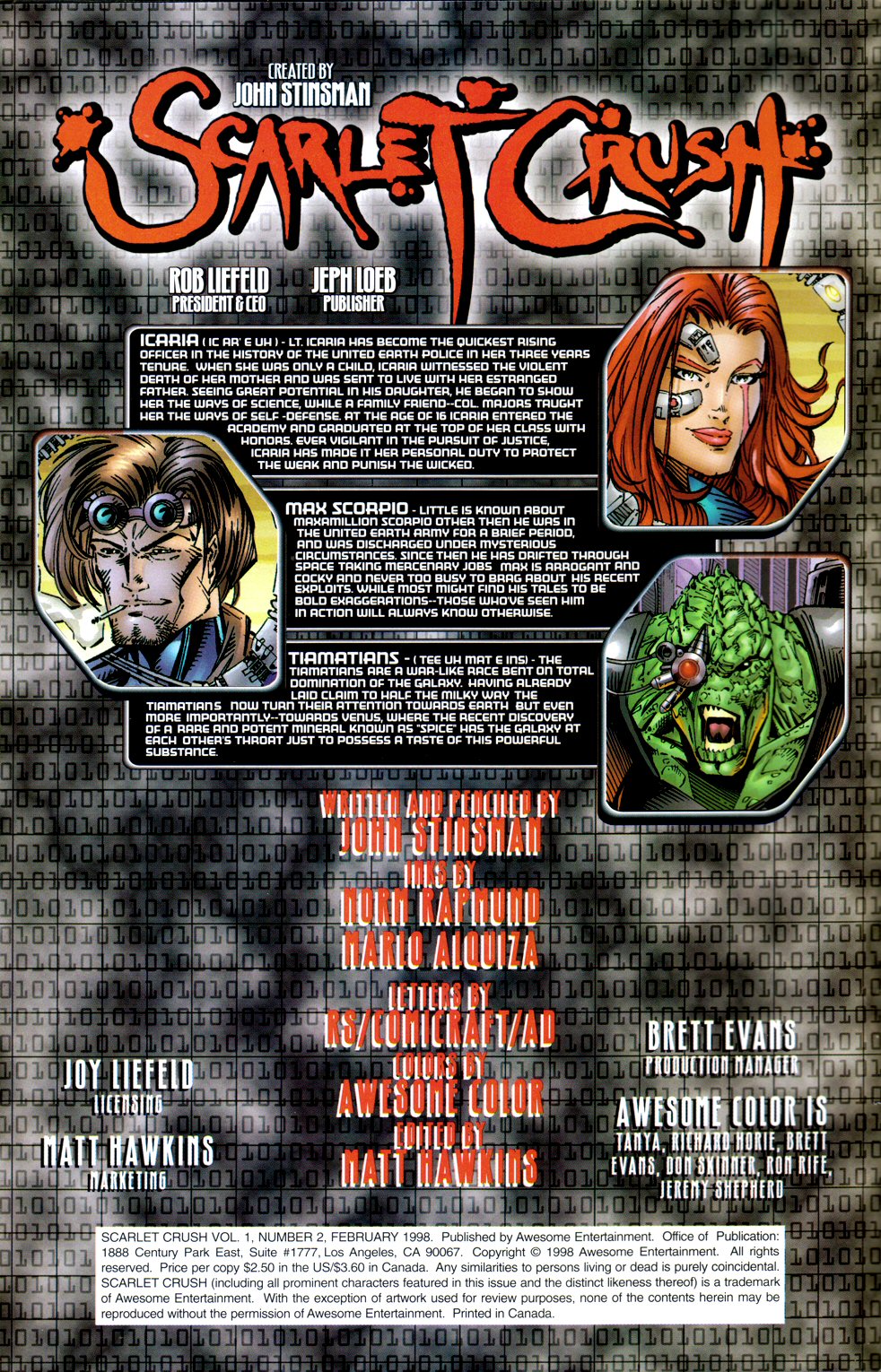 Read online Scarlet Crush comic -  Issue #2 - 2