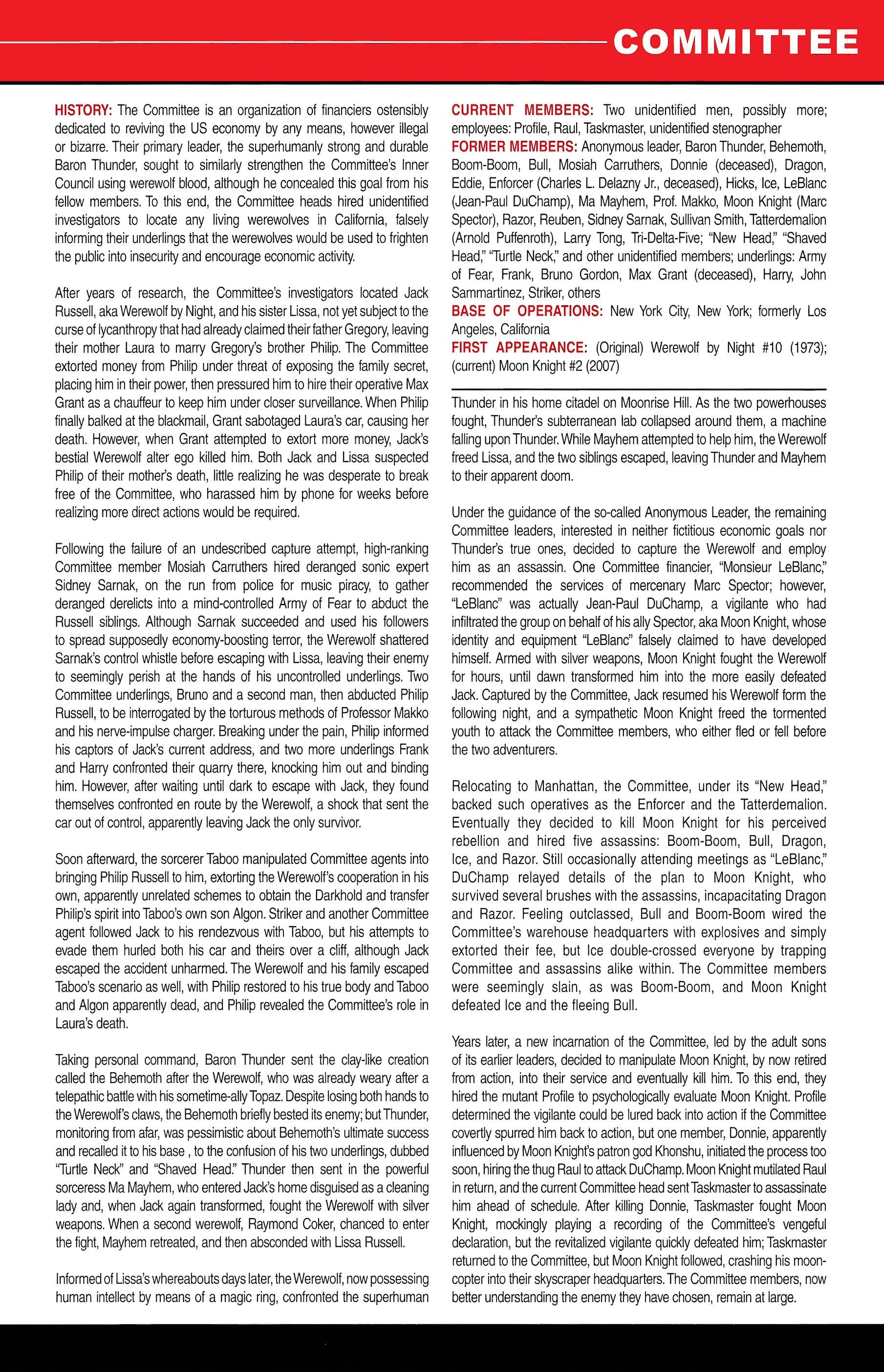 Read online Official Handbook of the Marvel Universe A to Z comic -  Issue # TPB 2 (Part 2) - 83