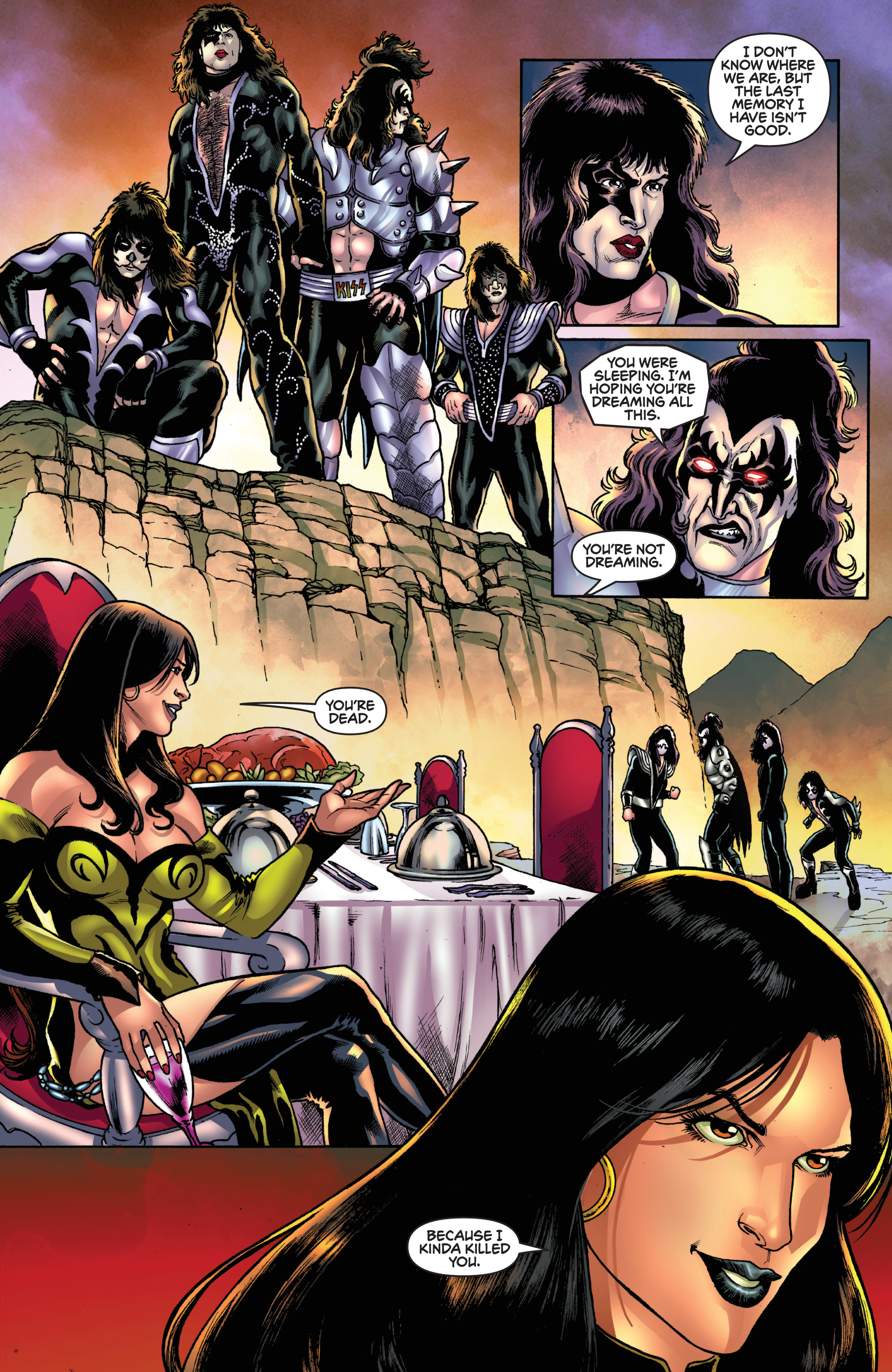 Read online KISS: Blood and Stardust comic -  Issue # _TPB - 20