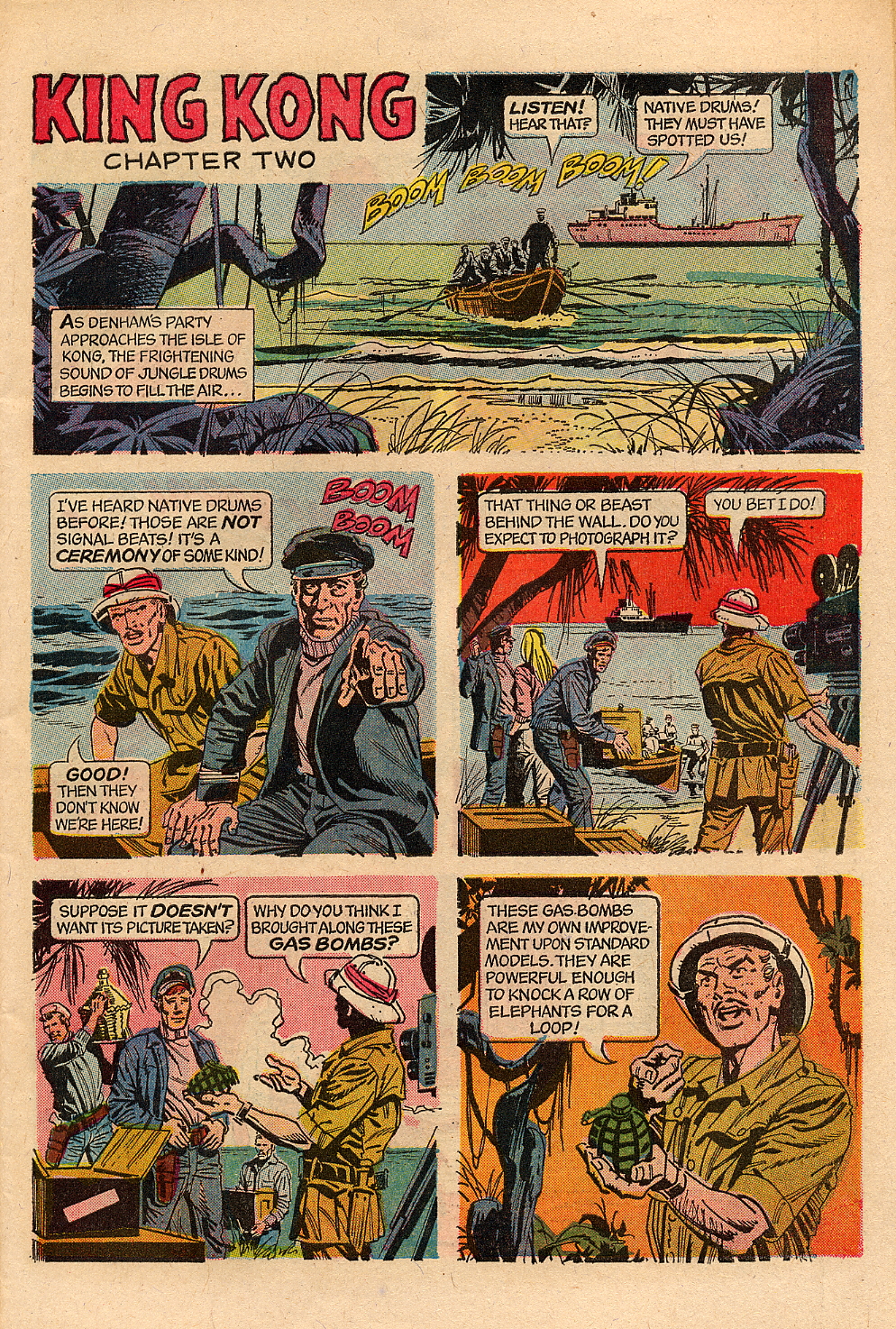 Read online King Kong (1968) comic -  Issue # Full - 7