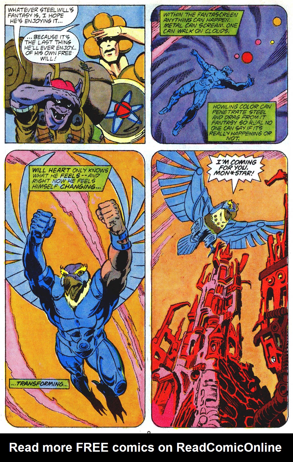 Read online SilverHawks comic -  Issue #5 - 8