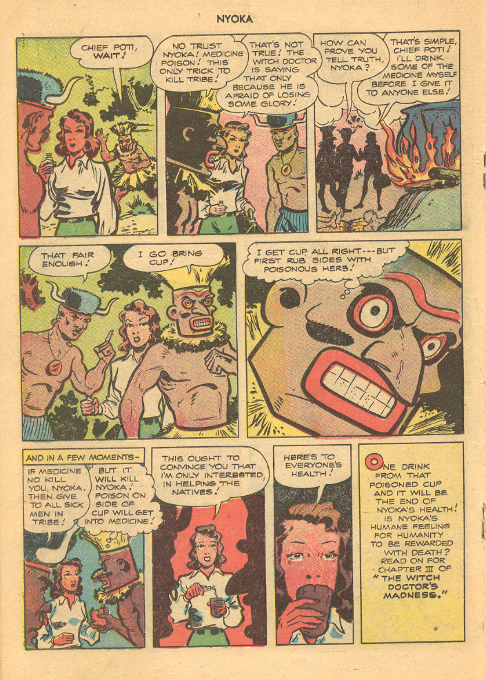 Read online Nyoka the Jungle Girl (1945) comic -  Issue #14 - 18