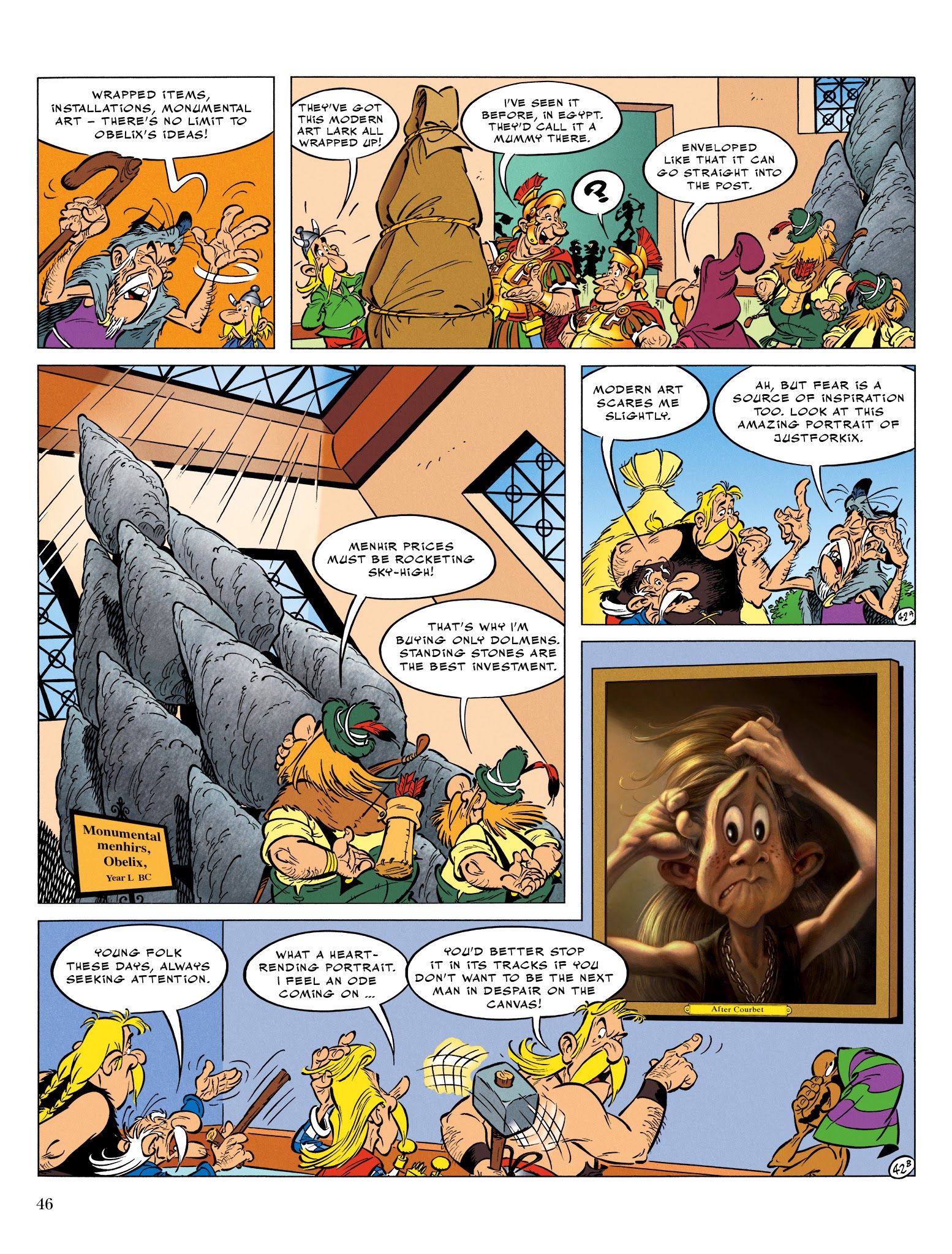 Read online Asterix comic -  Issue #34 - 47