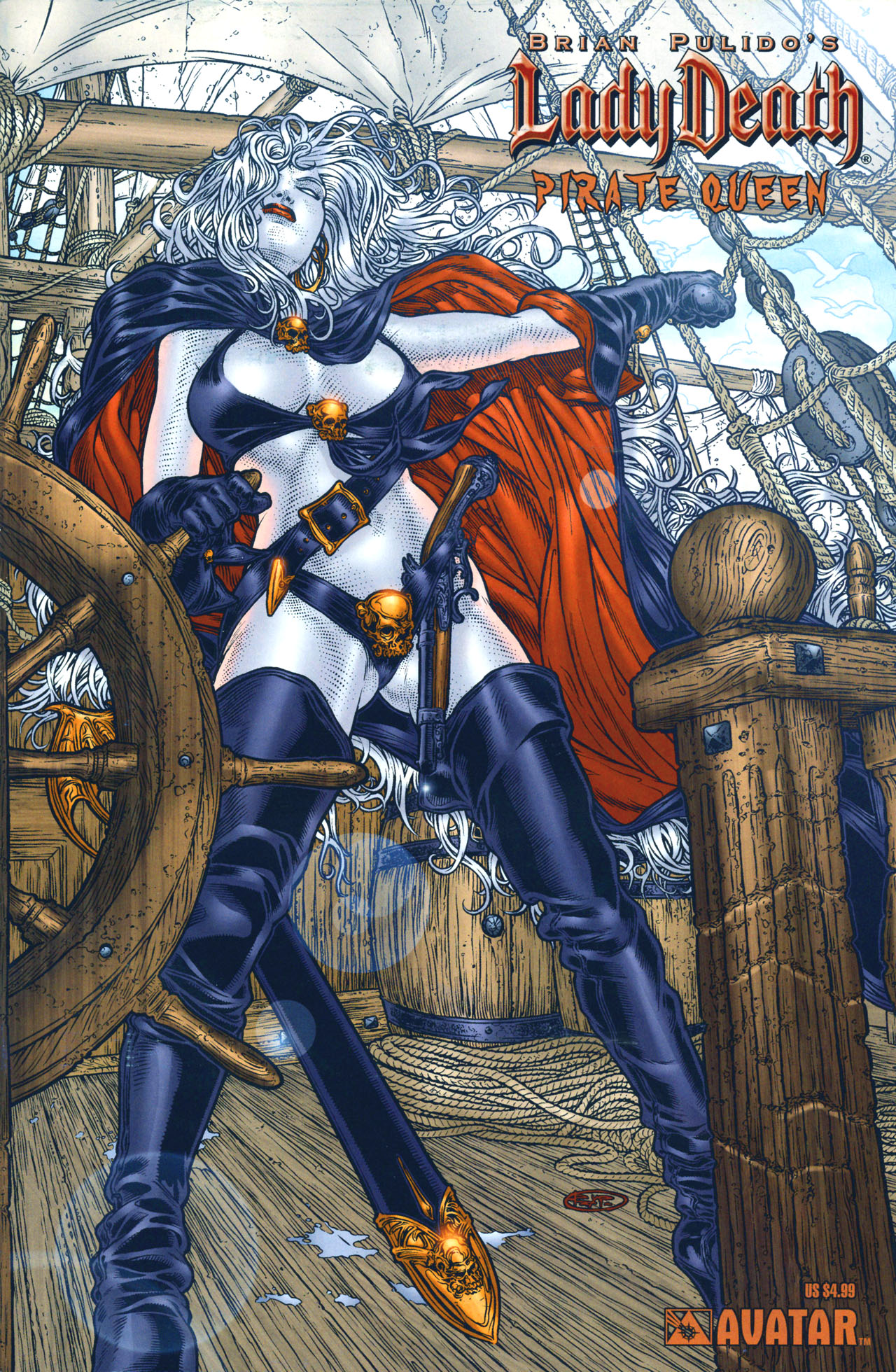 Read online Lady Death Pirate Queen comic -  Issue # Full - 1