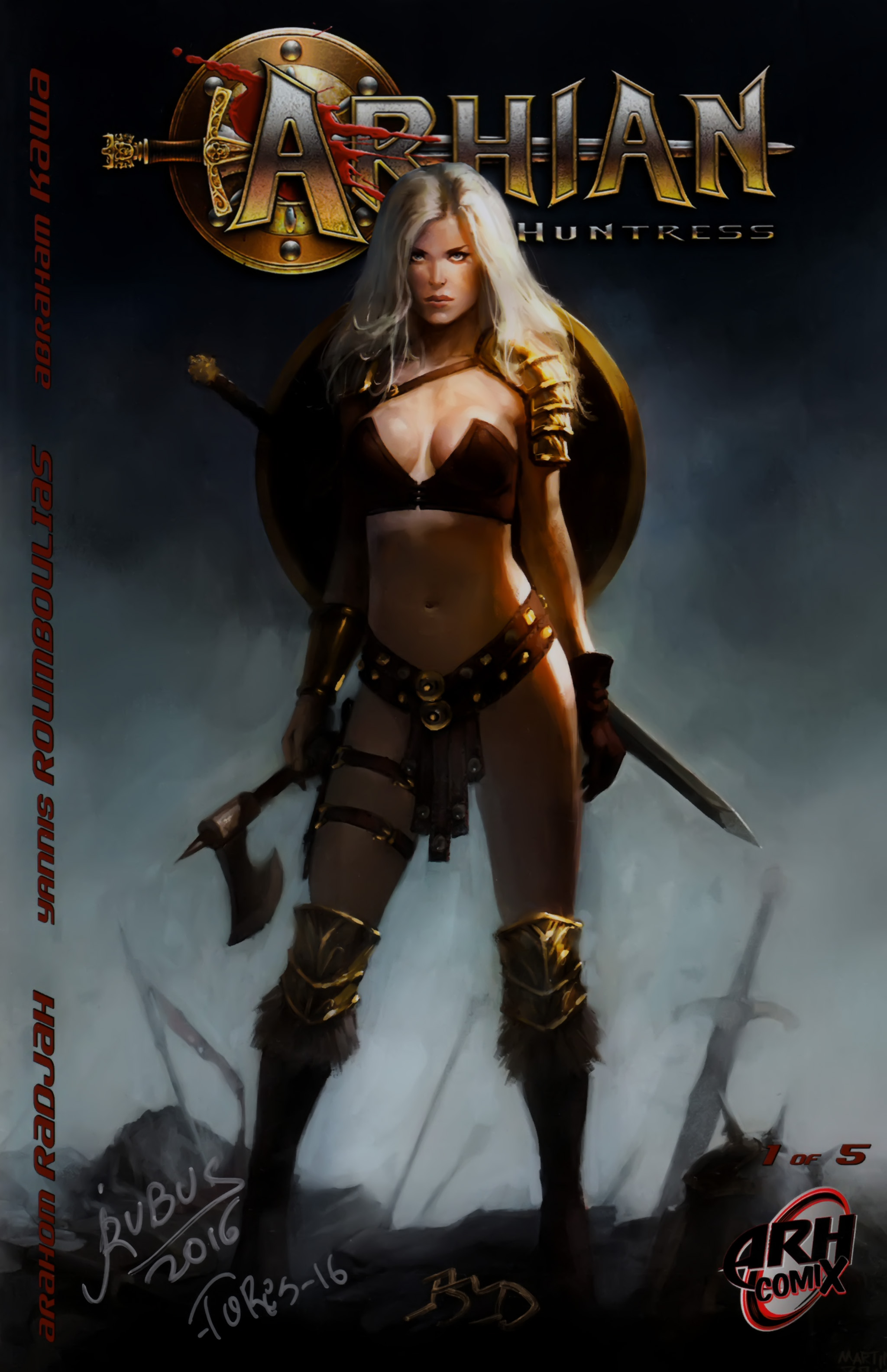 Read online Arhian: Head Huntress comic -  Issue #1 - 1