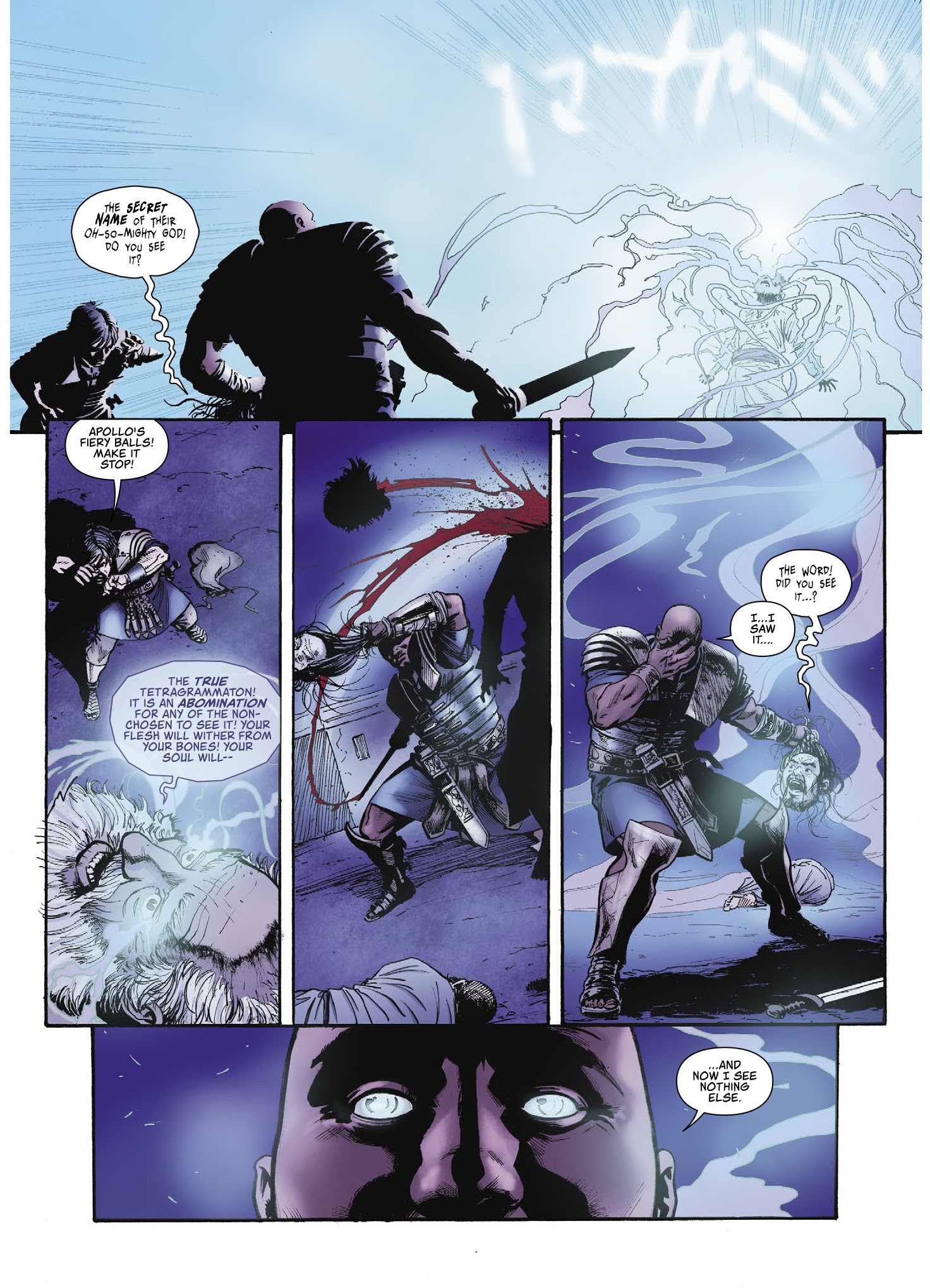 Read online Aquila: The Burning Fields comic -  Issue # TPB - 63