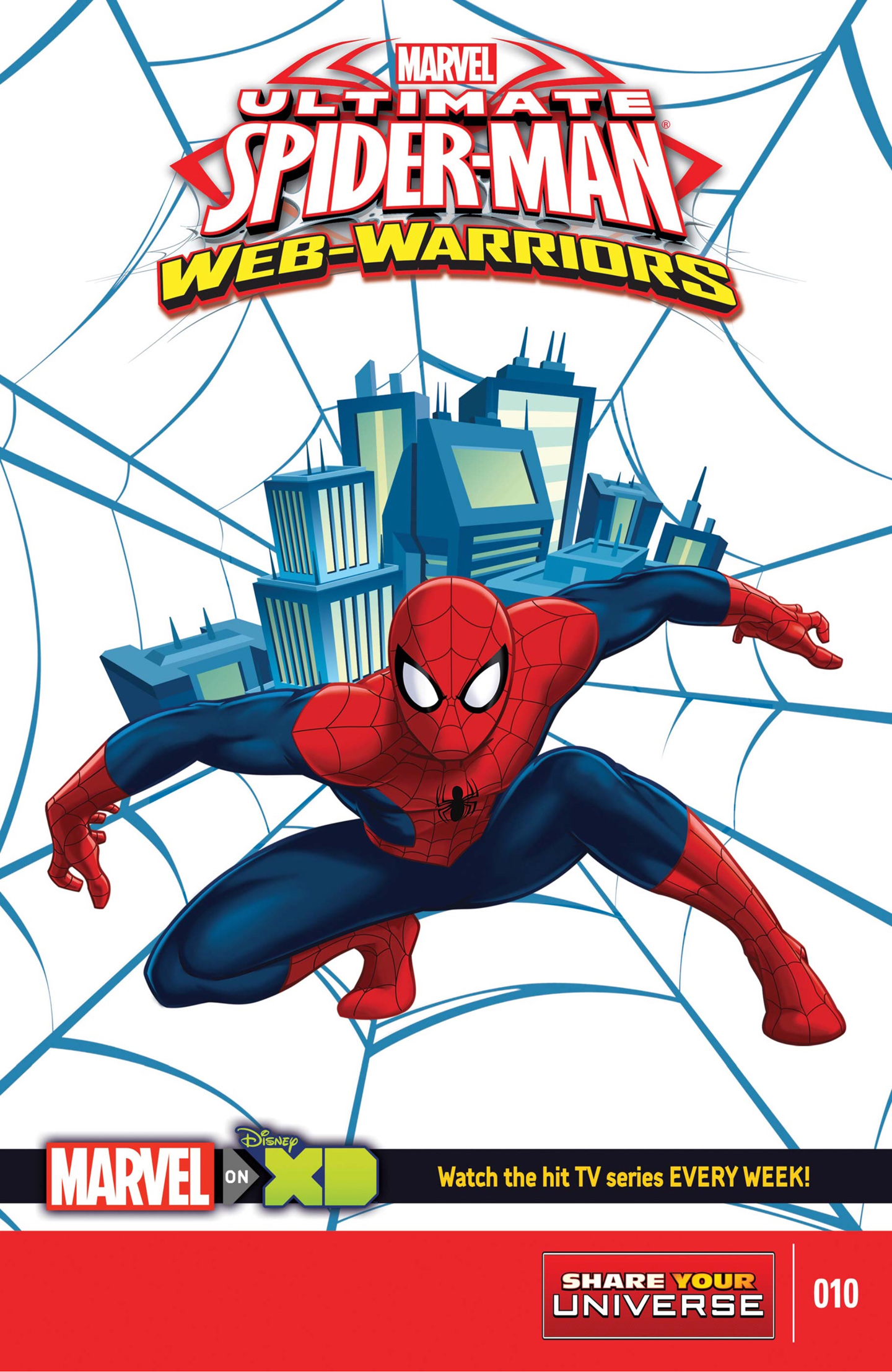 Read online Marvel Universe Ultimate Spider-Man: Web Warriors comic -  Issue #10 - 1