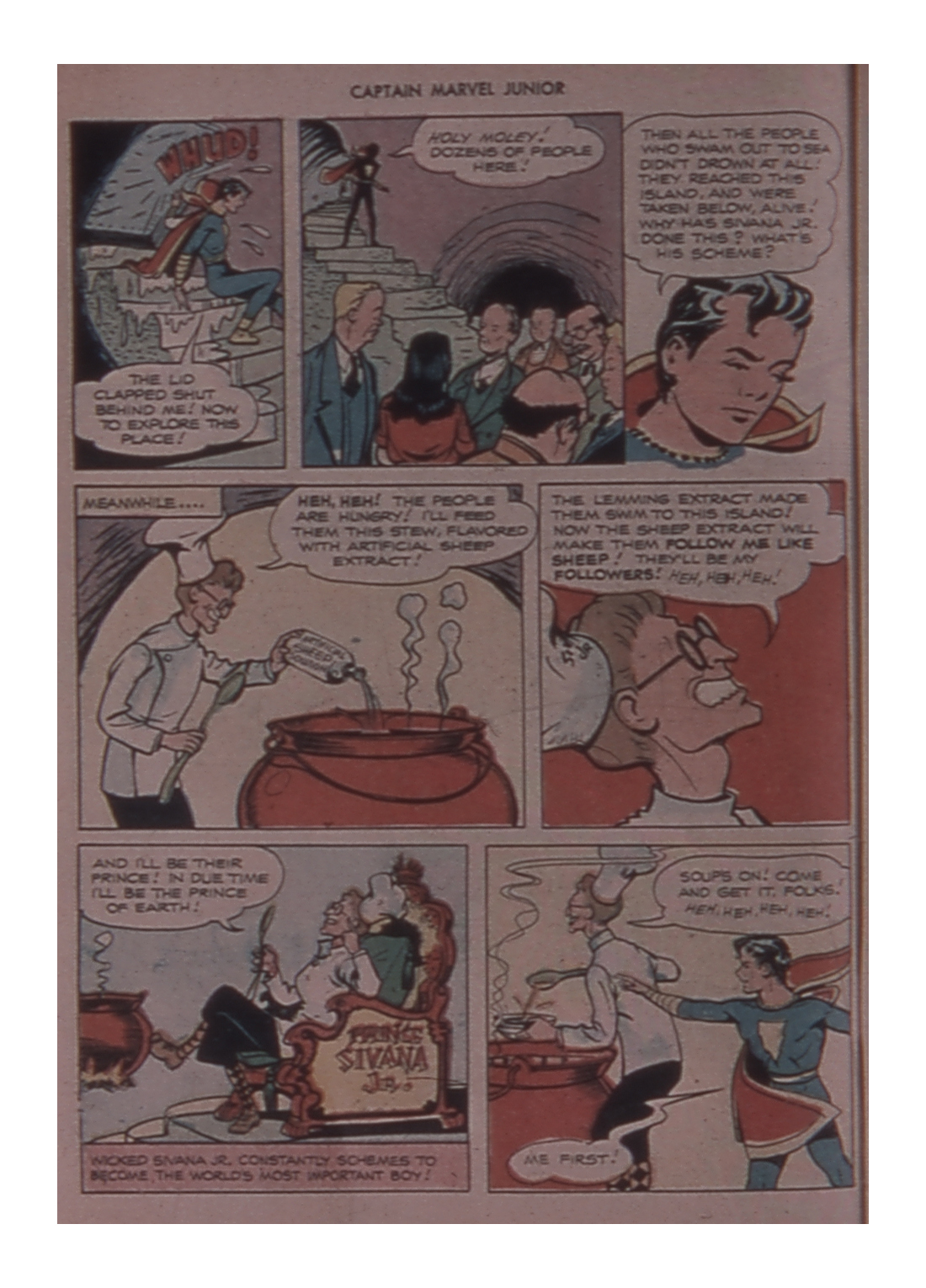 Read online Captain Marvel, Jr. comic -  Issue #57 - 46