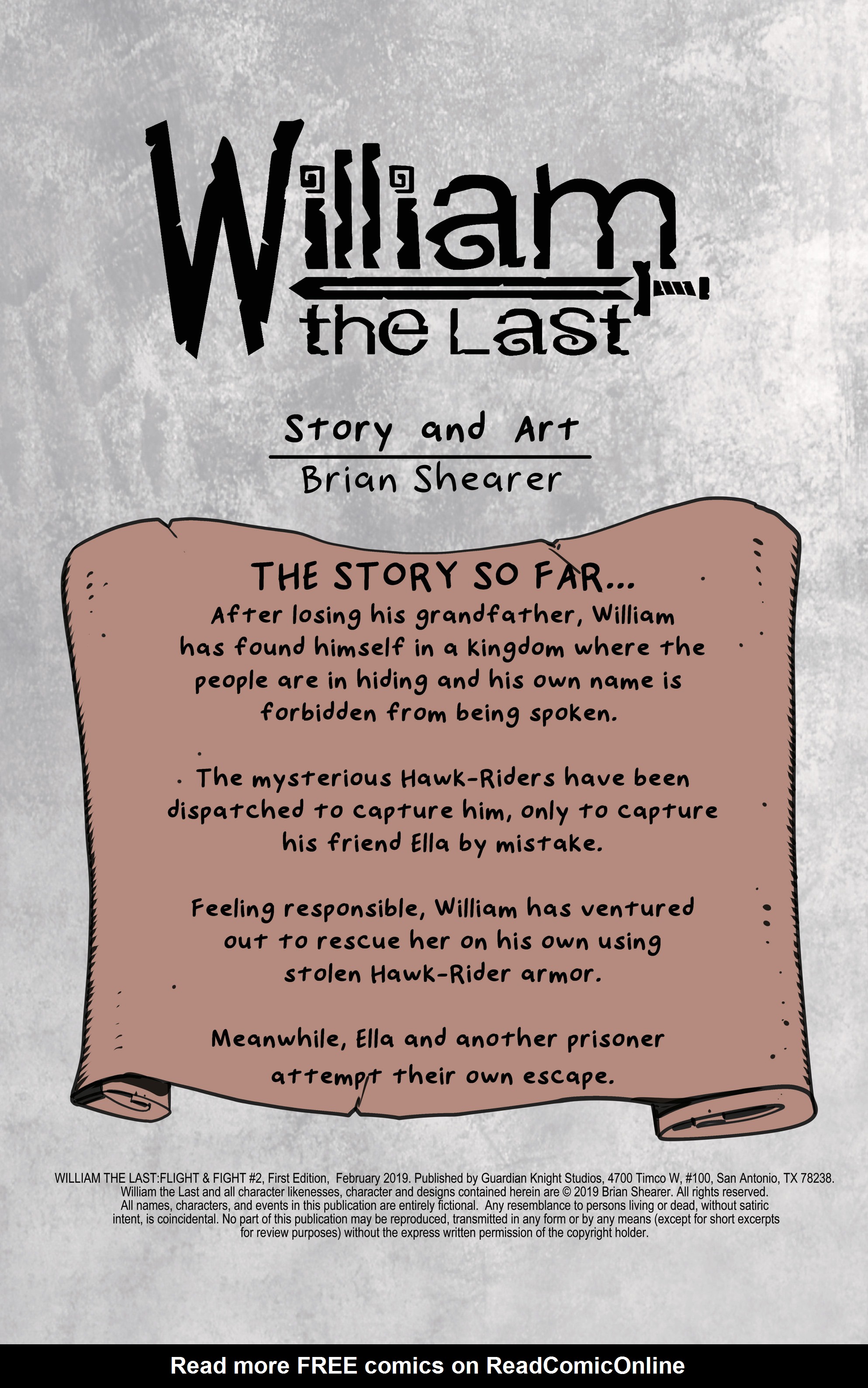 Read online William the Last: Flight & Fight comic -  Issue #2 - 2
