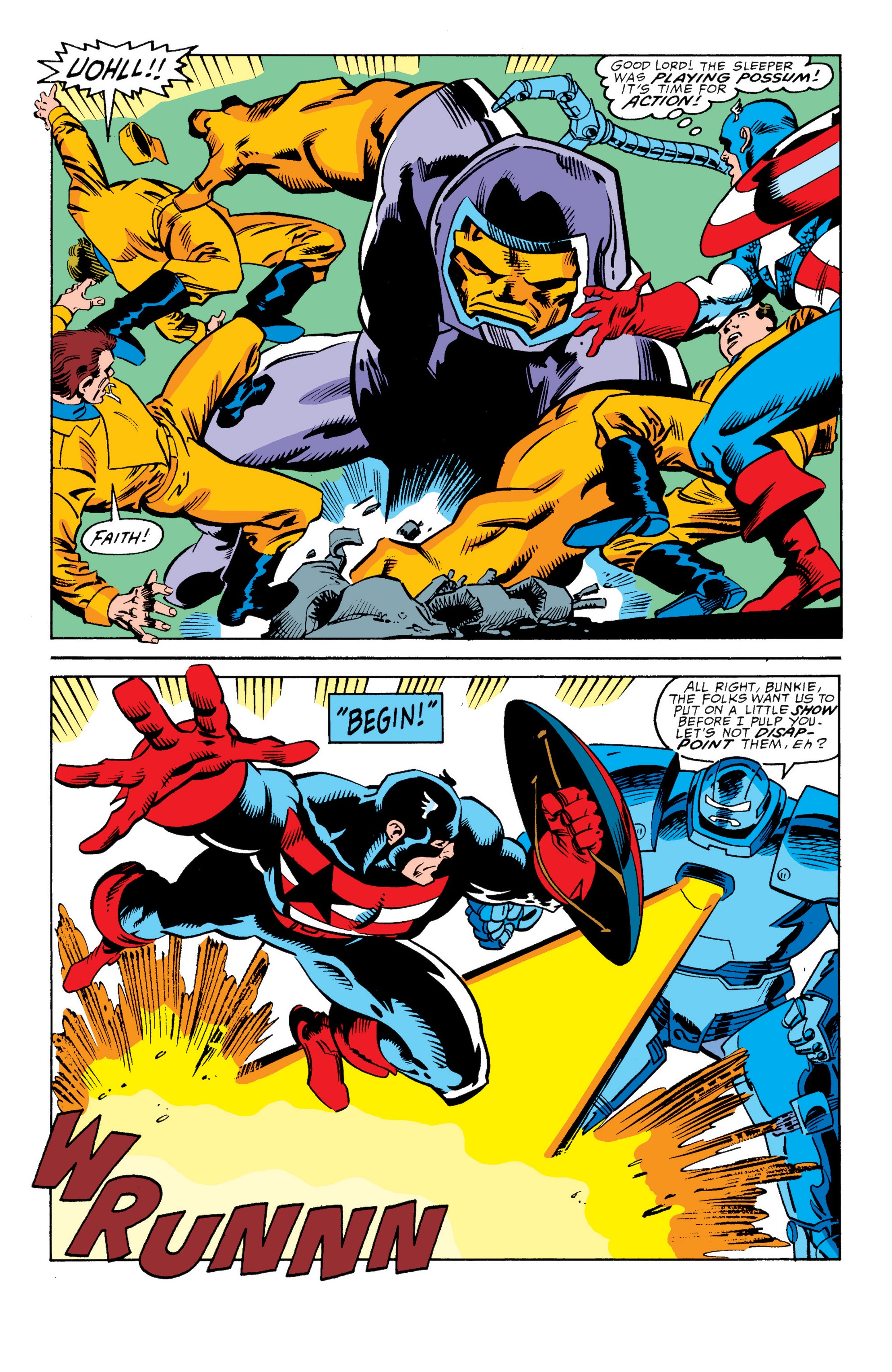 Read online Captain America Epic Collection comic -  Issue # TPB The Bloodstone Hunt (Part 1) - 87