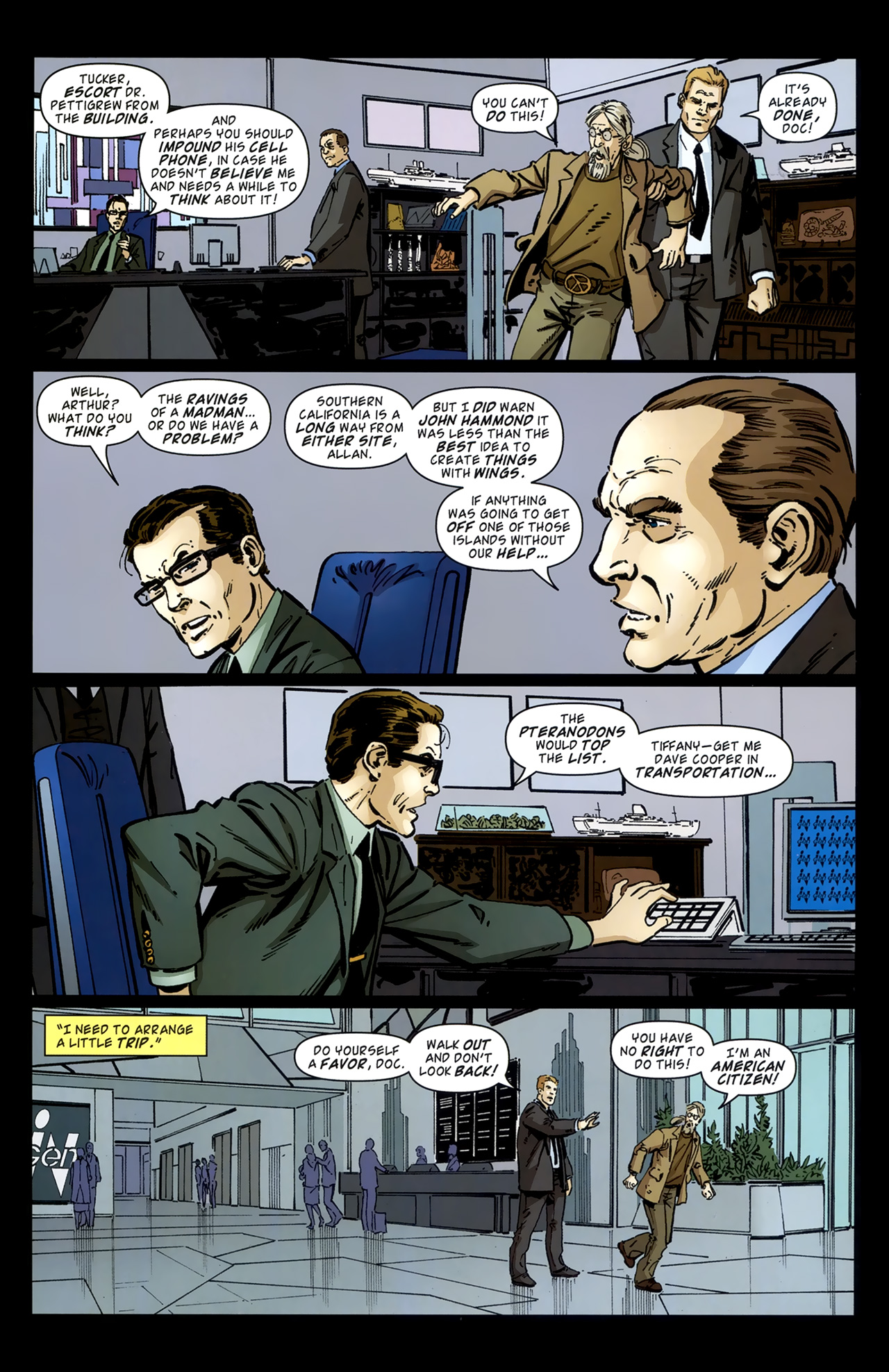 Read online Jurassic Park: The Devils in the Desert comic -  Issue #3 - 4