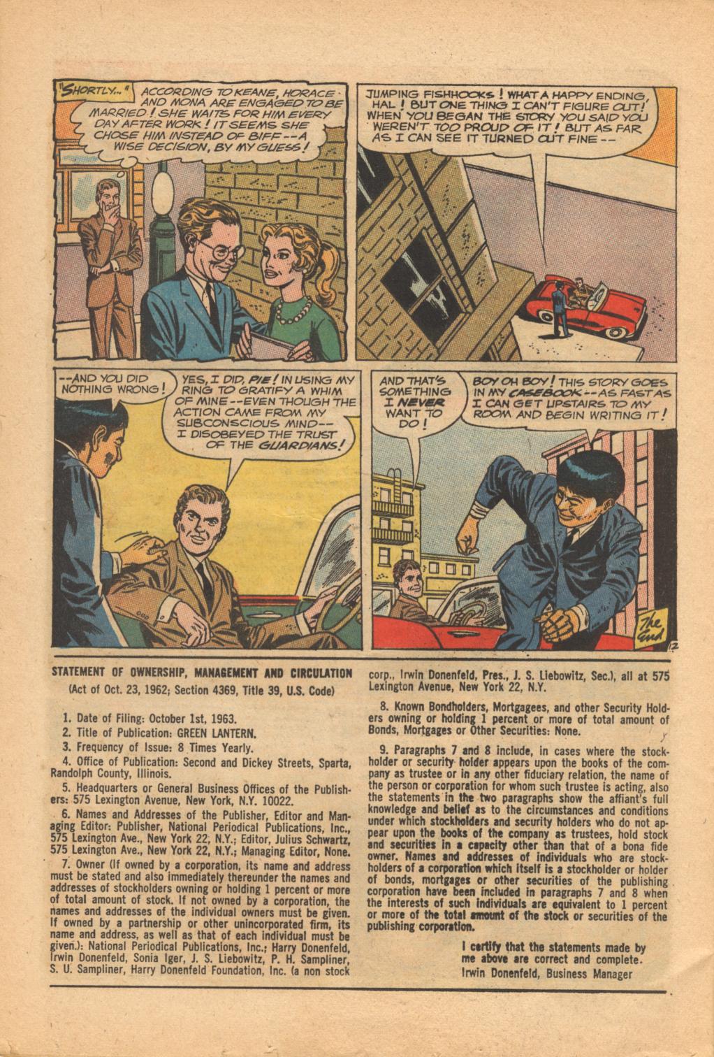 Green Lantern (1960) Issue #27 #30 - English 32
