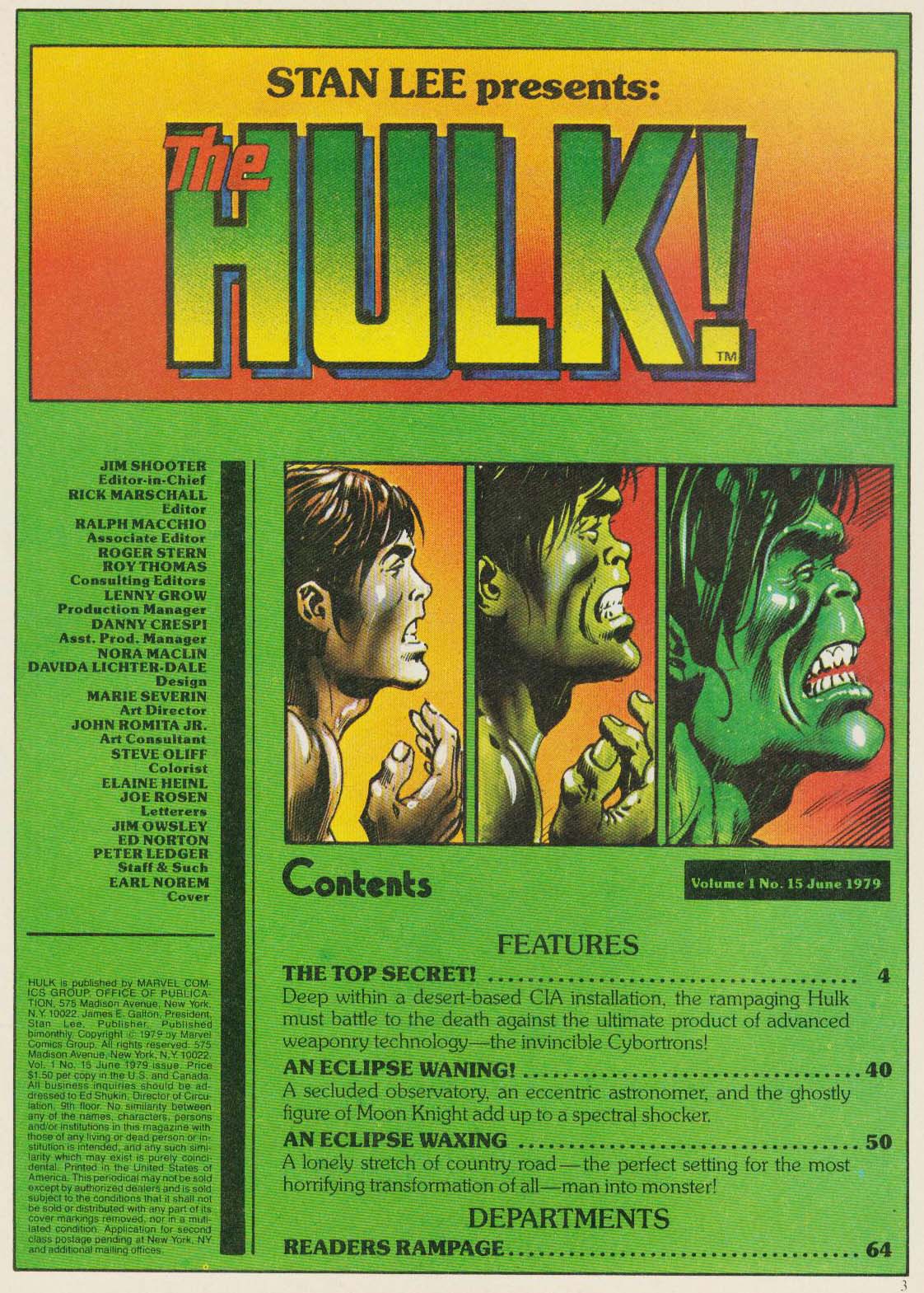 Read online Hulk (1978) comic -  Issue #15 - 3