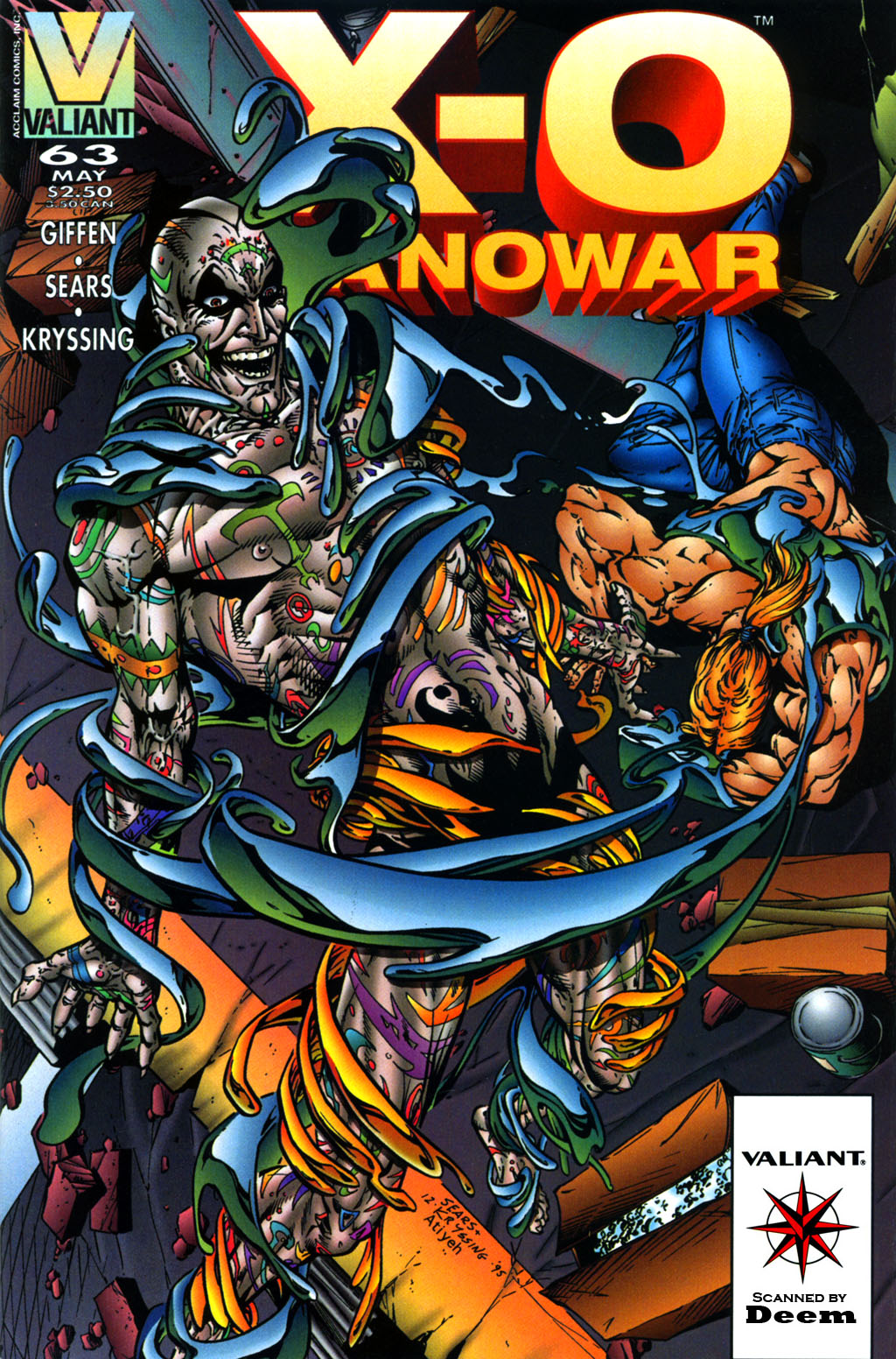 Read online X-O Manowar (1992) comic -  Issue #63 - 1